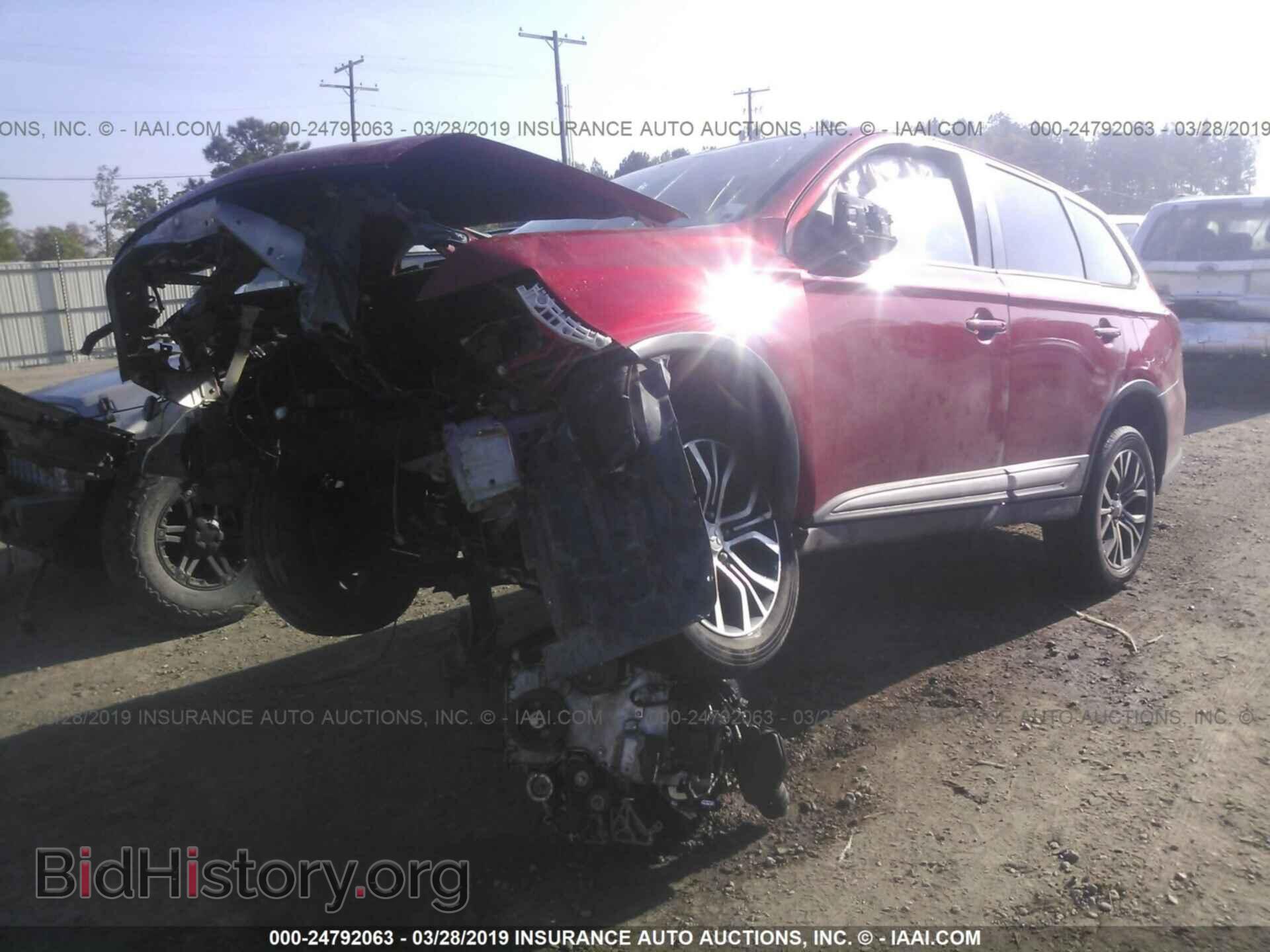 2016 MITSUBISHI OUTLANDER - VIN: JA4AD2A37GZ005550 - Фото 2