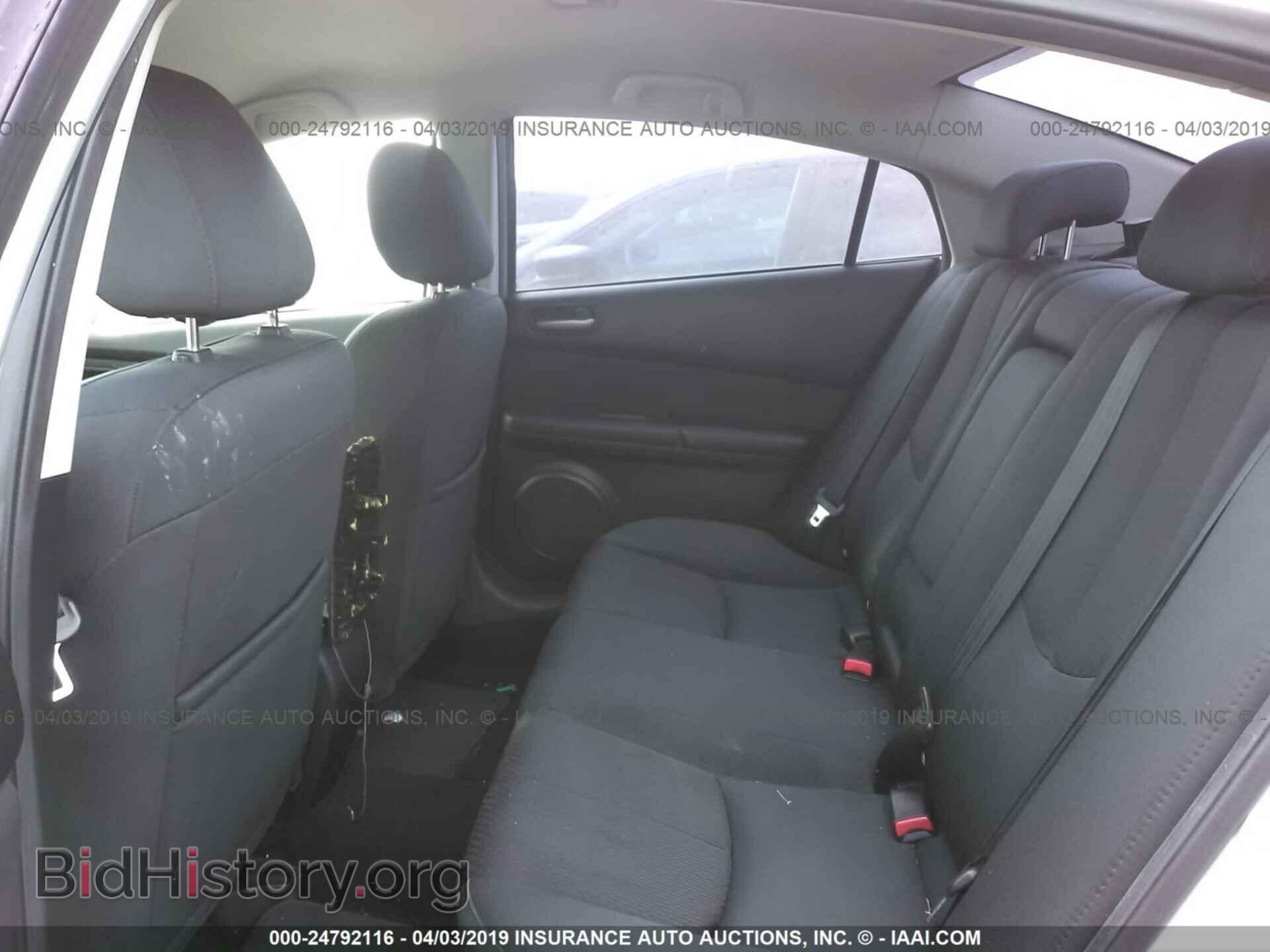 2012 MAZDA 6 - VIN: 1YVHZ8BH4C5M05130 - Фото 8
