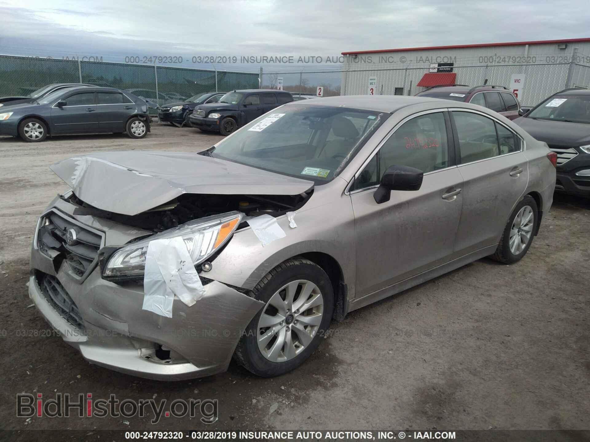 2017 SUBARU LEGACY - VIN: 4S3BNAB68H3039656 - Фото 2