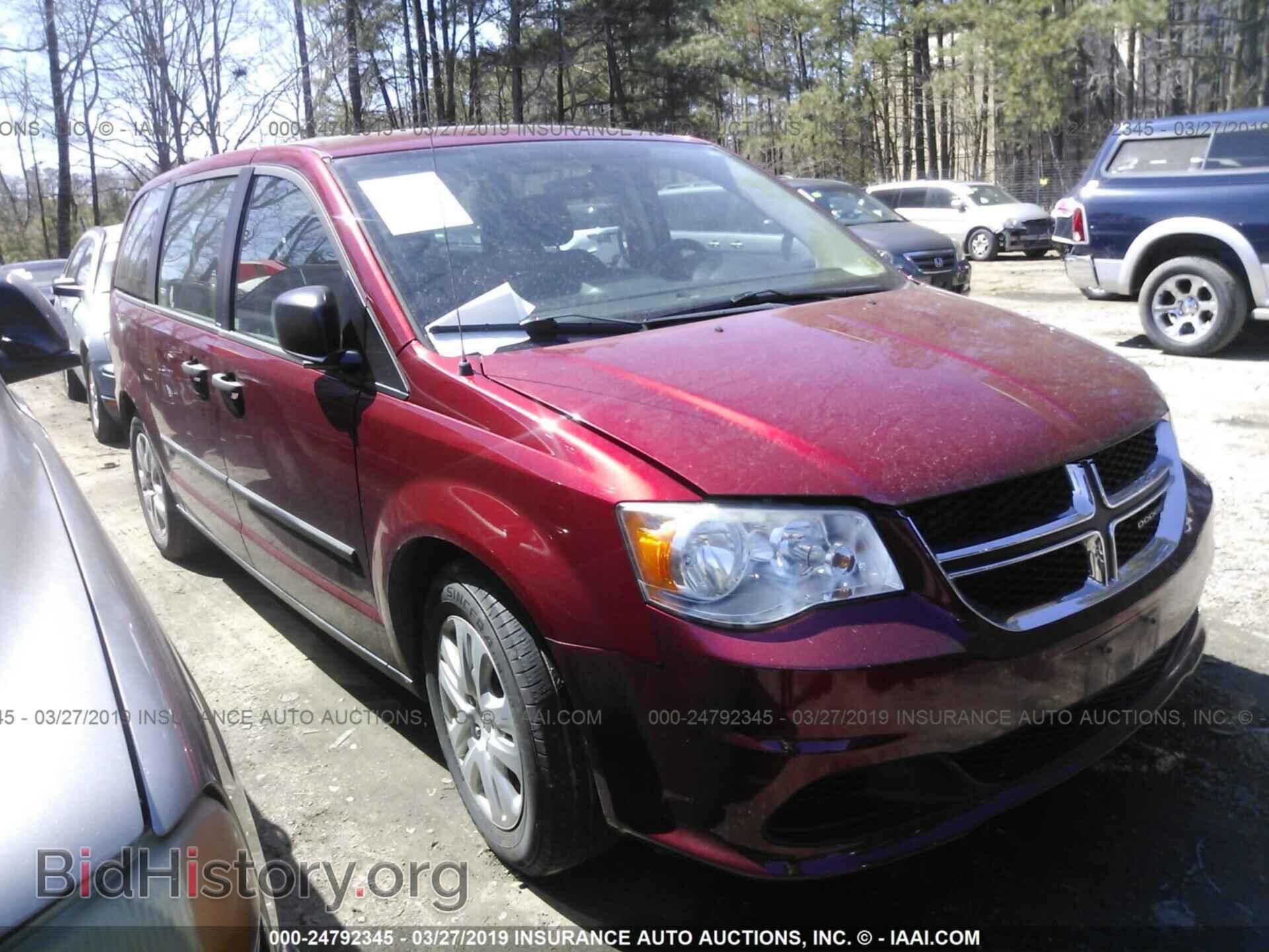 Photo 2C4RDGBG4ER260283 - DODGE GRAND CARAVAN 2014