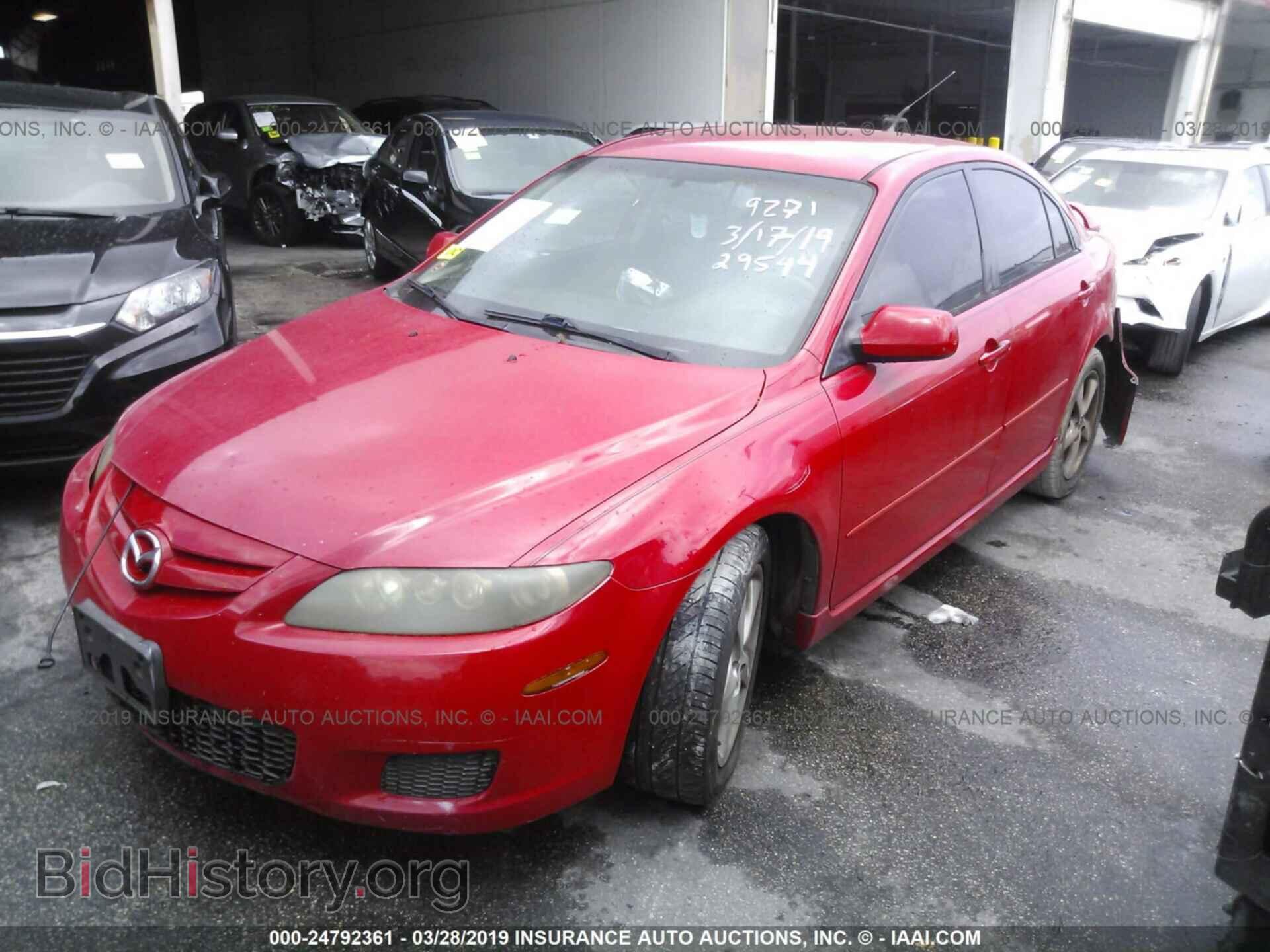 2007 MAZDA 6 - VIN: 1YVHP84C275M09271 - Фото 2