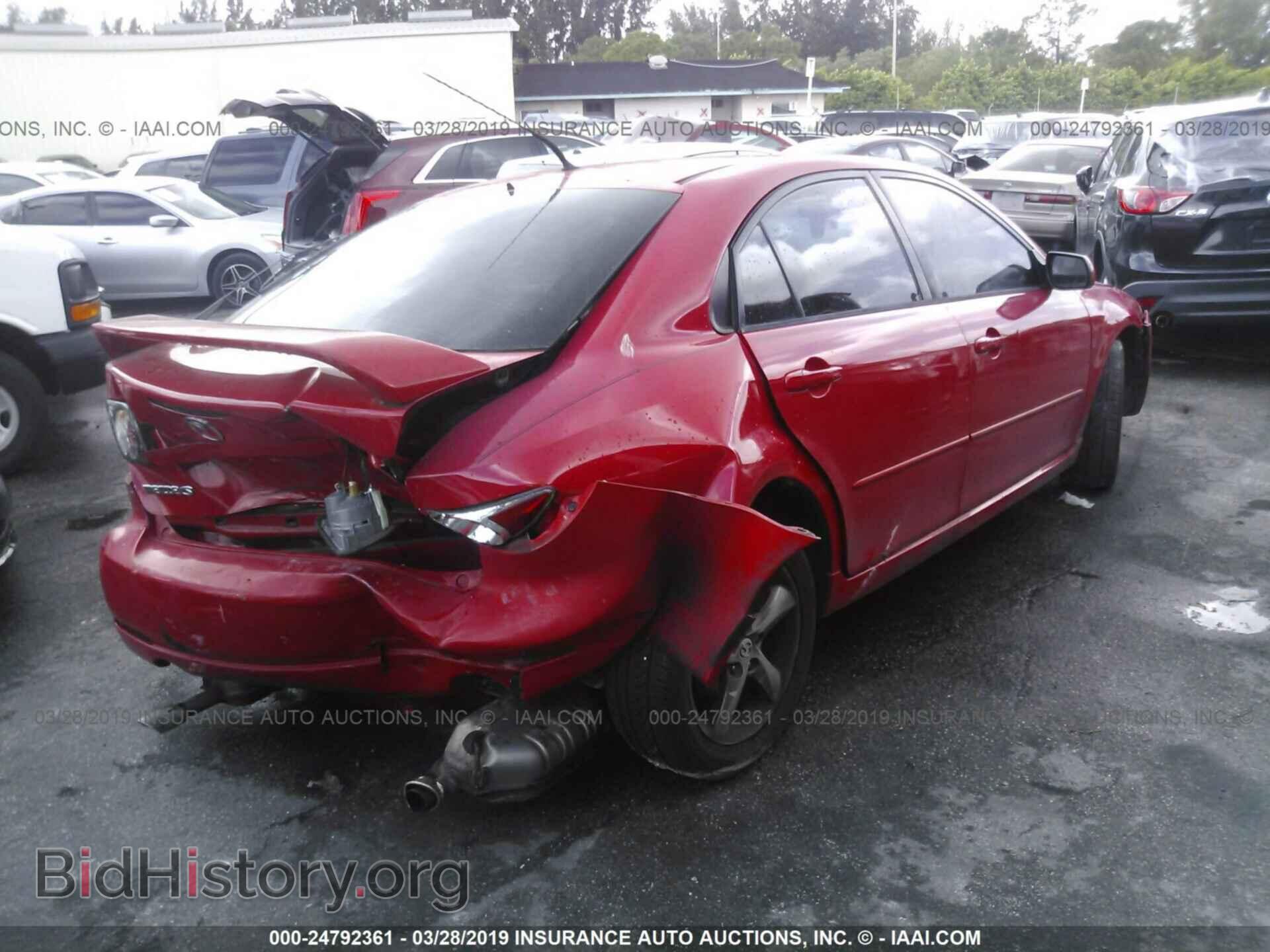 2007 MAZDA 6 - VIN: 1YVHP84C275M09271 - Фото 4