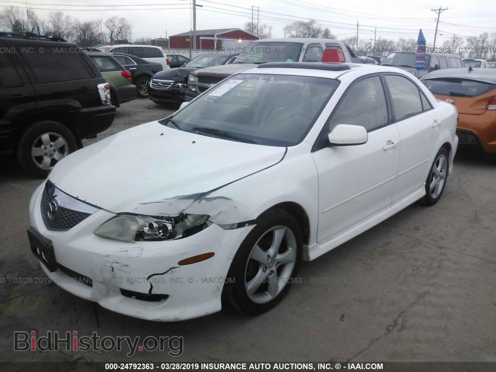2005 MAZDA 6 - VIN: 1YVHP80D755M10170 - Фото 2