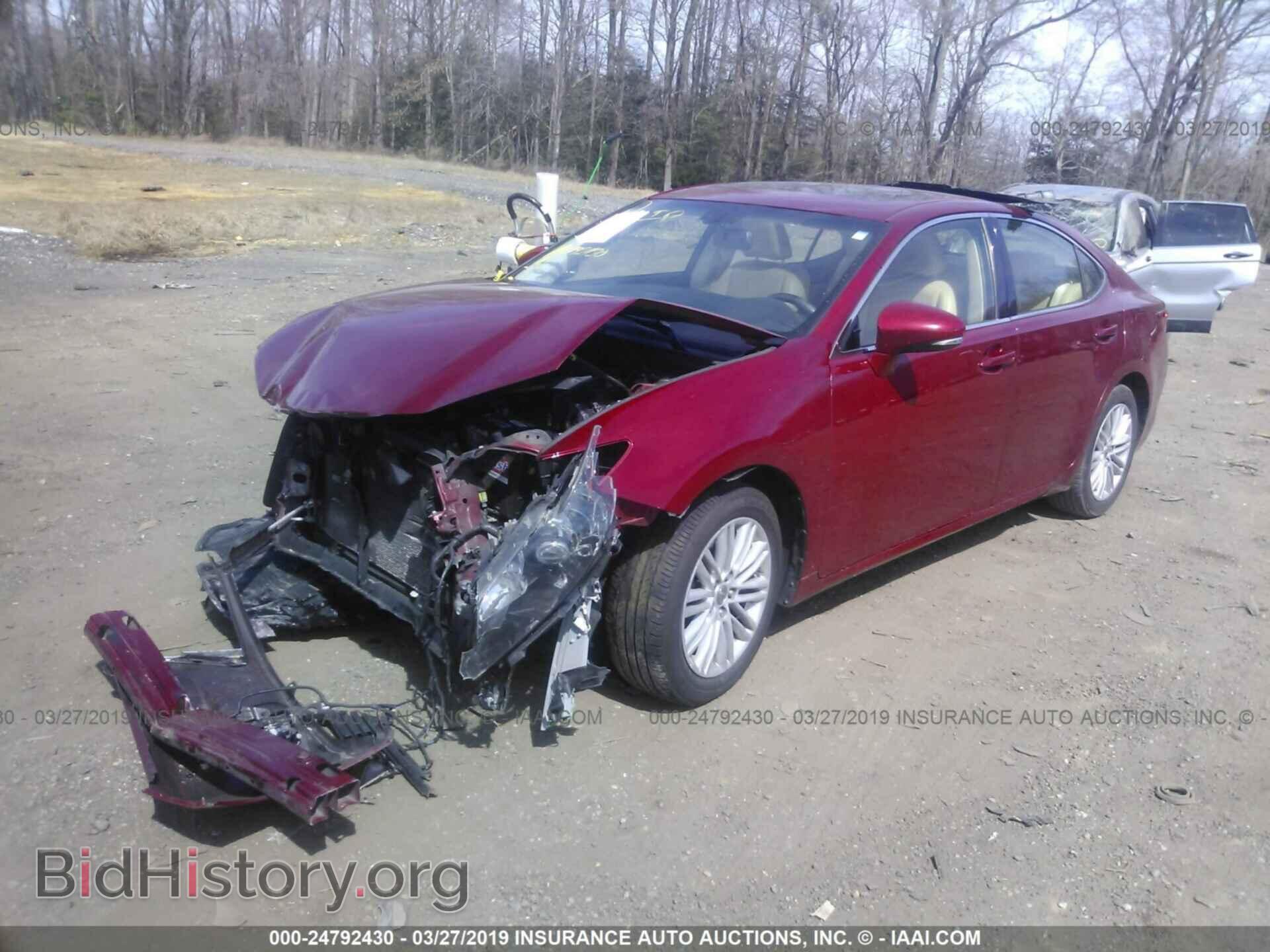 2013 LEXUS ES - VIN: JTHBK1GG9D2070164 - Photo 2
