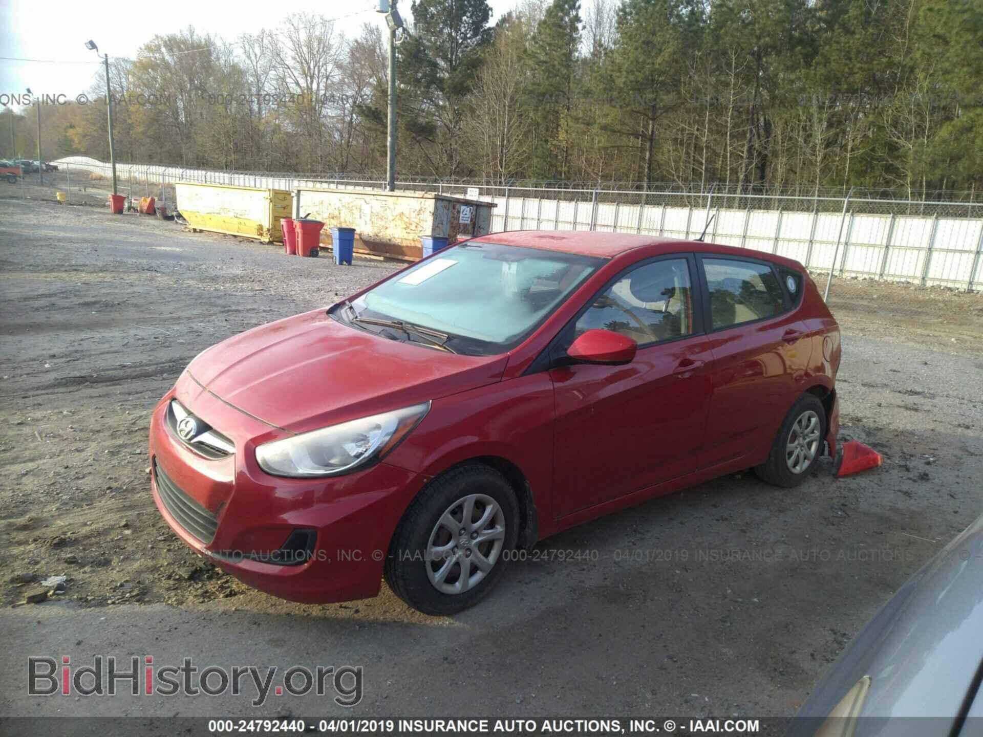 2013 HYUNDAI ACCENT - VIN: KMHCT5AE3DU084143 - Фото 2