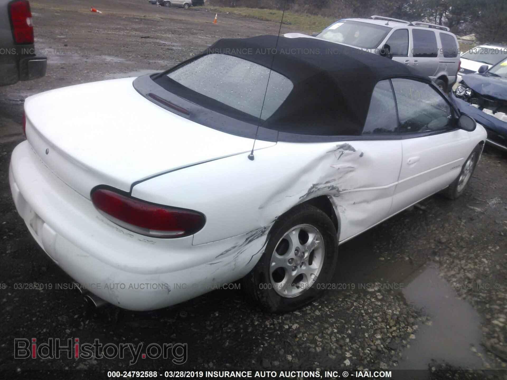 2000 CHRYSLER SEBRING - VIN: 3C3EL55H6YT245218 - Фото 4