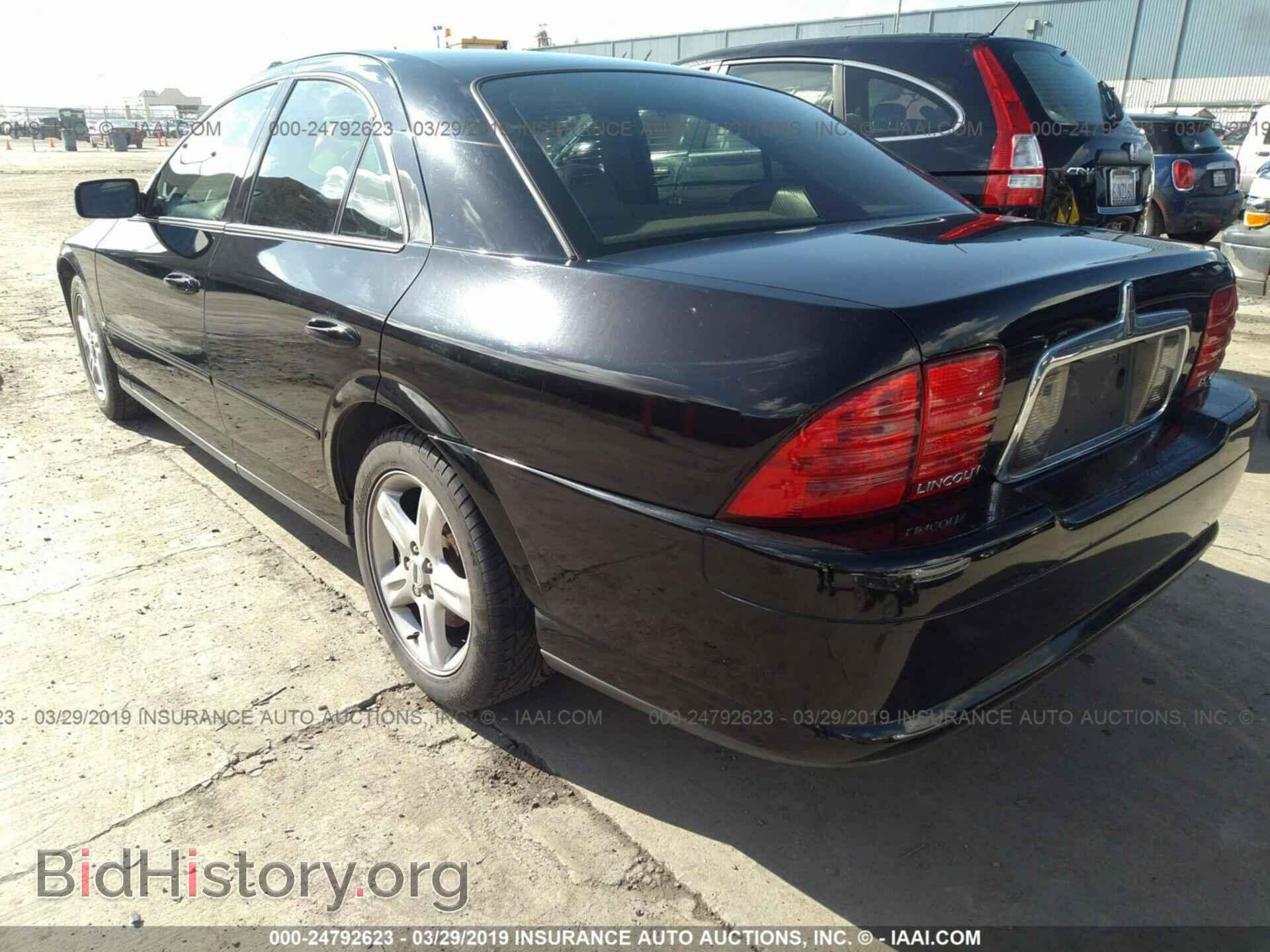 2001 LINCOLN LS - VIN: 1LNHM87AX1Y666401 - Фото 3