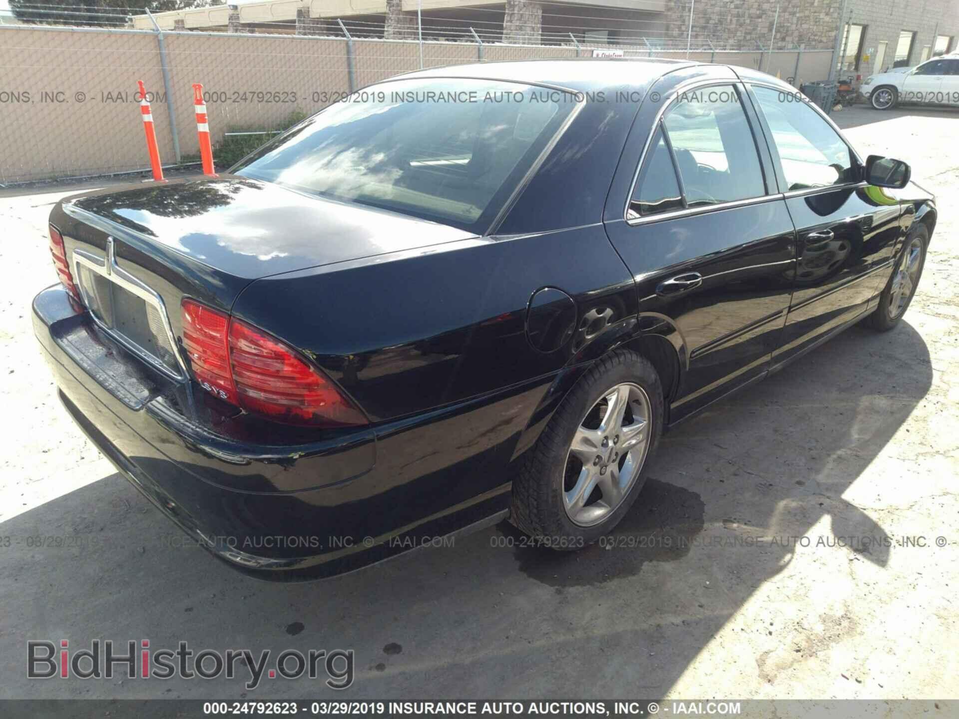 2001 LINCOLN LS - VIN: 1LNHM87AX1Y666401 - Фото 4