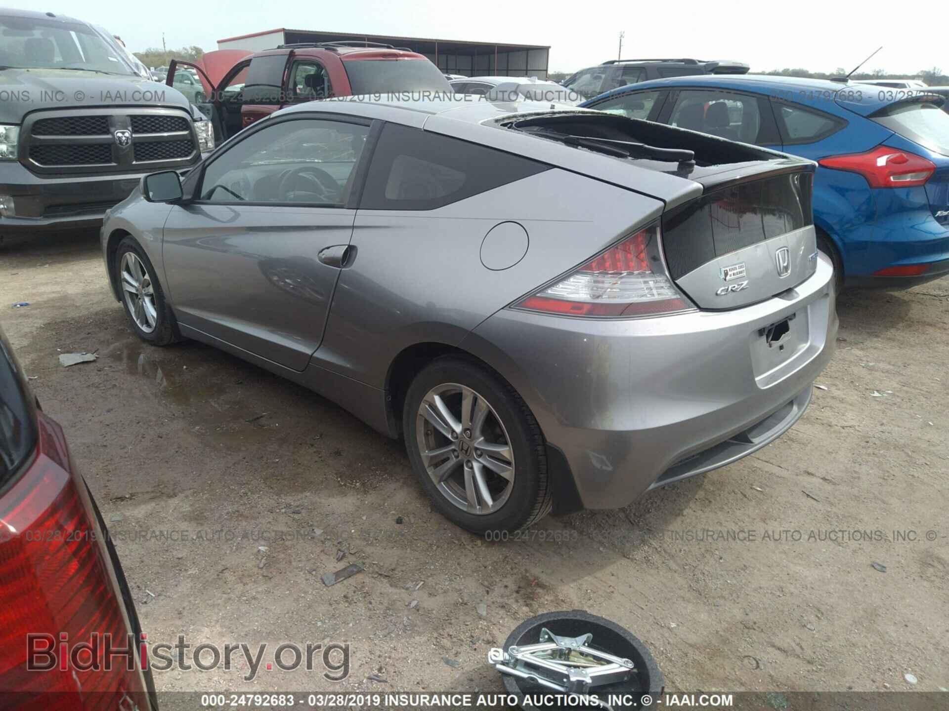 2011 HONDA CR-Z - VIN: JHMZF1D42BS003304 - Фото 3