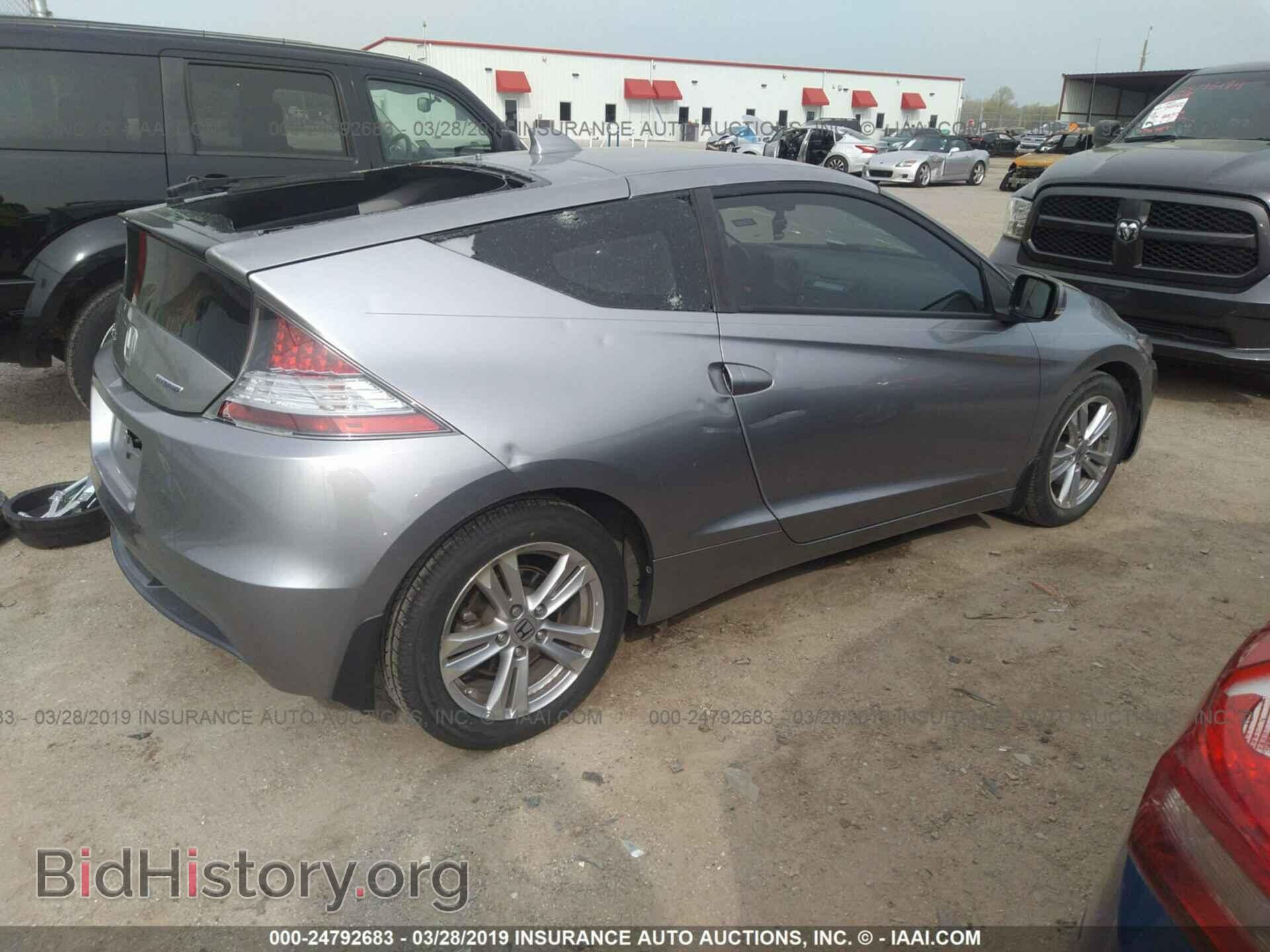 2011 HONDA CR-Z - VIN: JHMZF1D42BS003304 - Фото 4