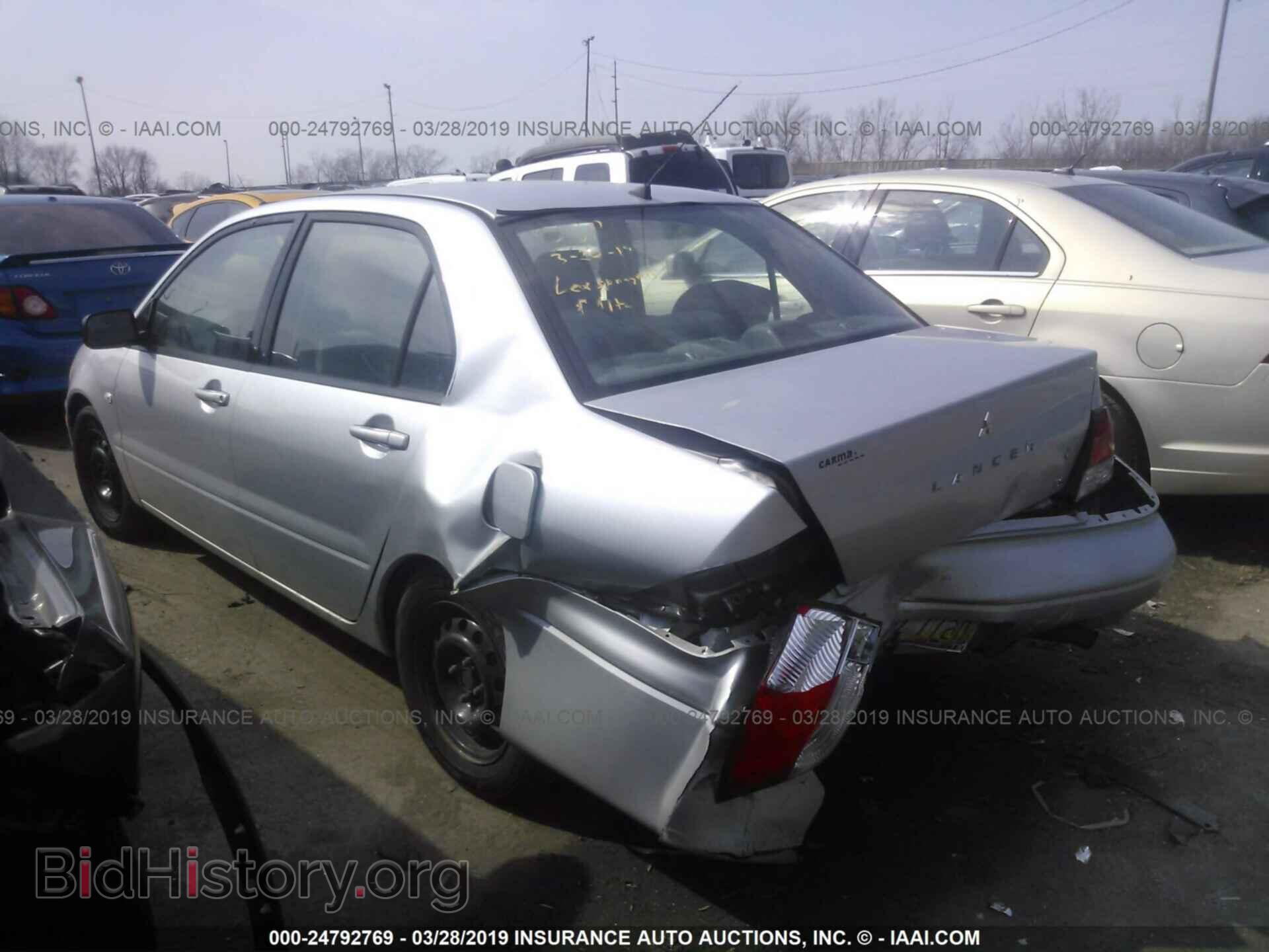 2002 MITSUBISHI LANCER - VIN: JA3AJ26E72U055491 - Фото 3