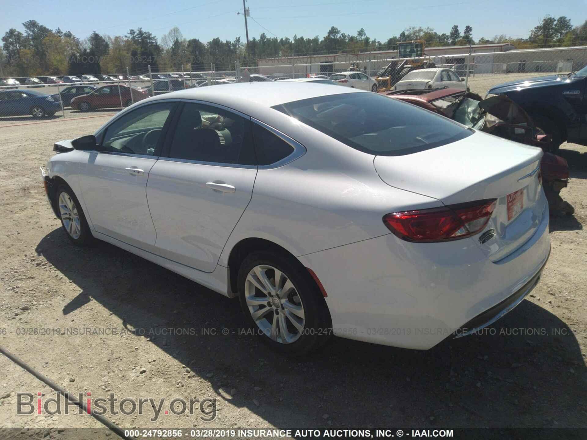 2016 CHRYSLER 200 - VIN: 1C3CCCAB2GN165541 - Фото 3