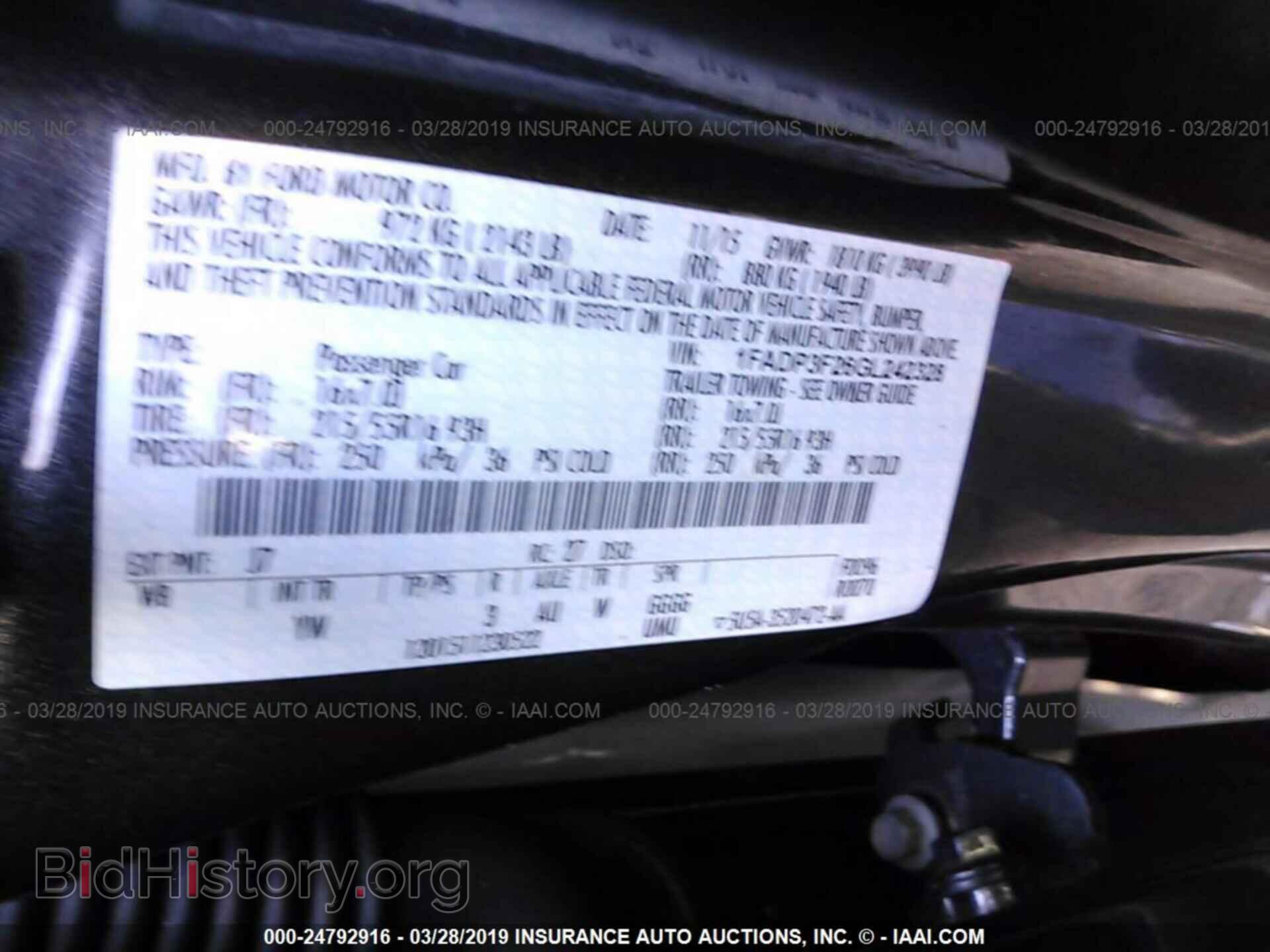 2016 FORD FOCUS - VIN: 1FADP3F26GL242328 - Фото 9