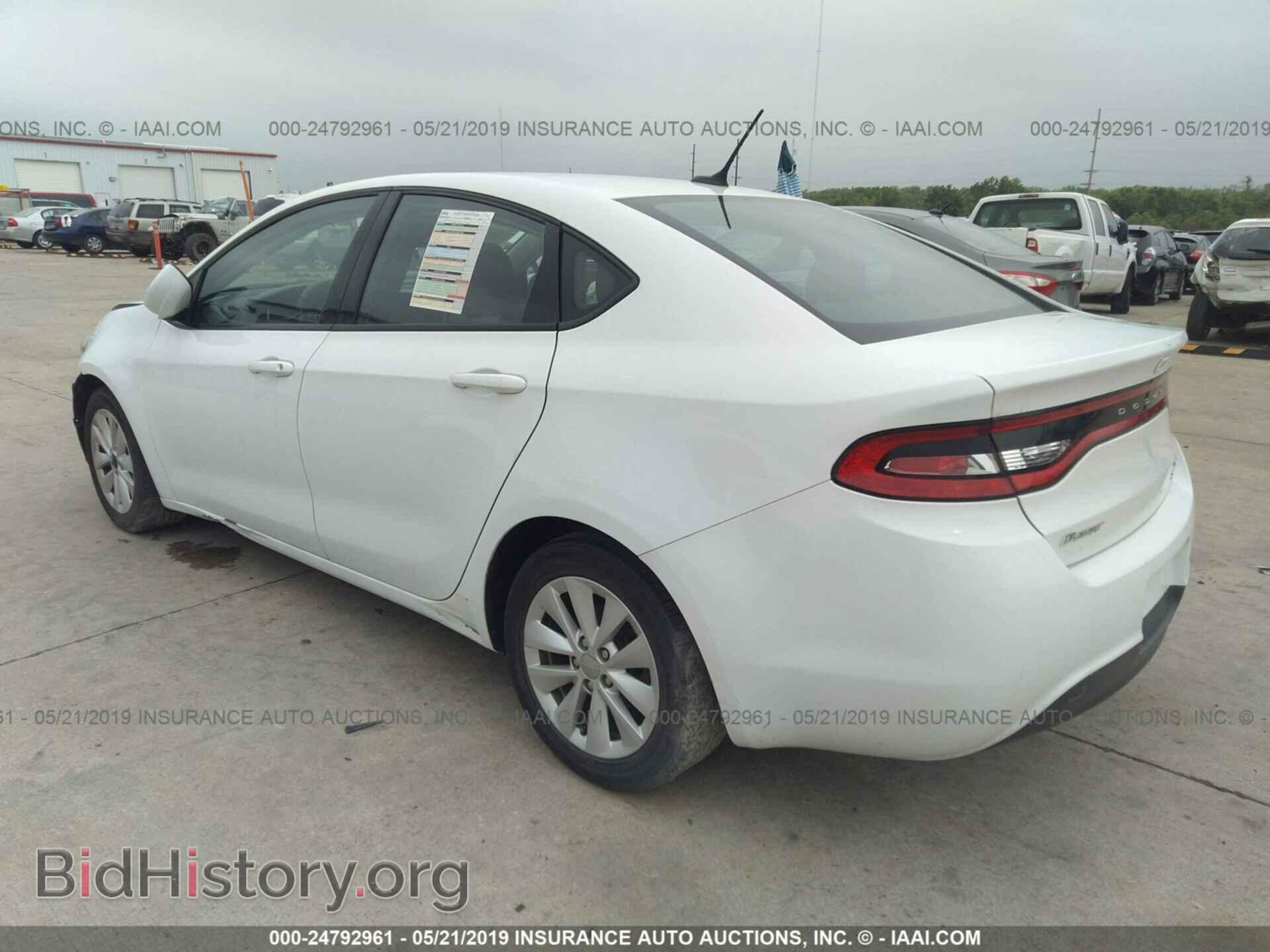 2014 DODGE DART - VIN: 1C3CDFBB1ED891326 - Фото 3