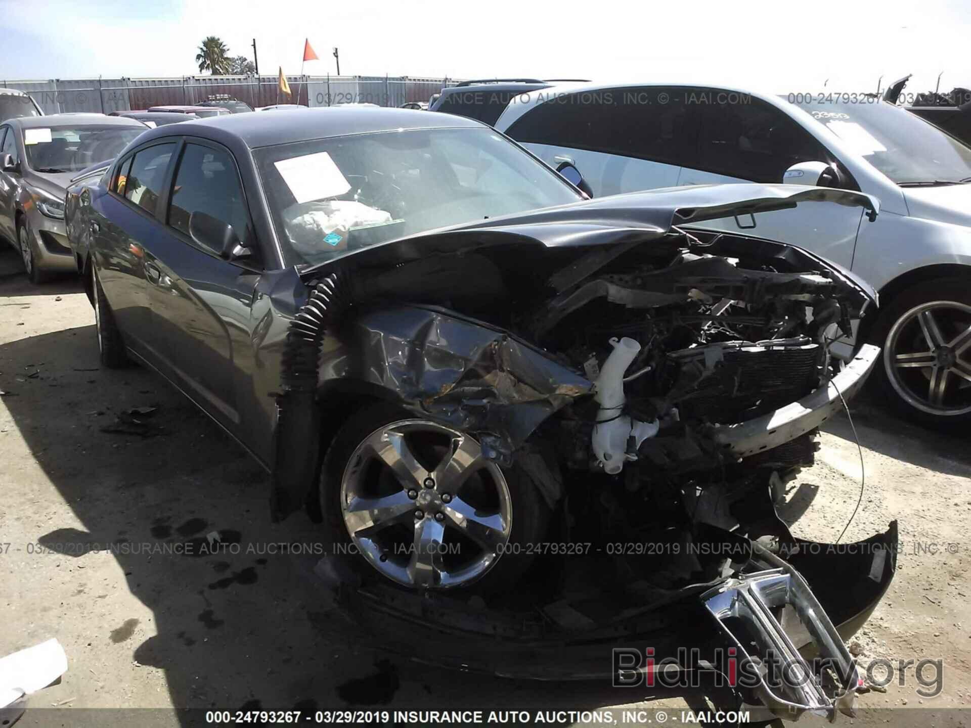 Photo 2C3CDXBG8EH328519 - DODGE CHARGER 2014