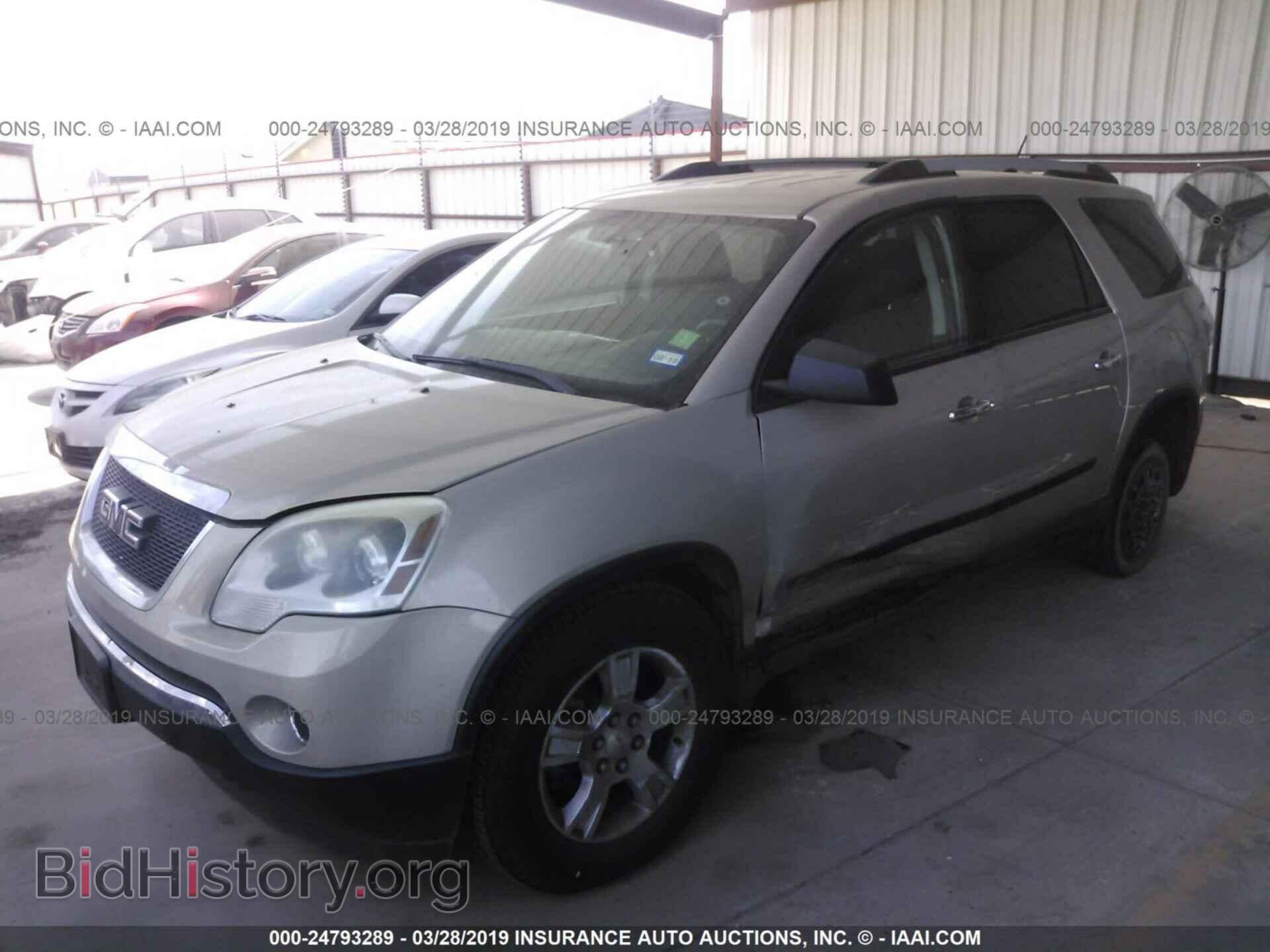 2010 GMC ACADIA - VIN: 1GKLRKEDXAJ140325 - Фото 2