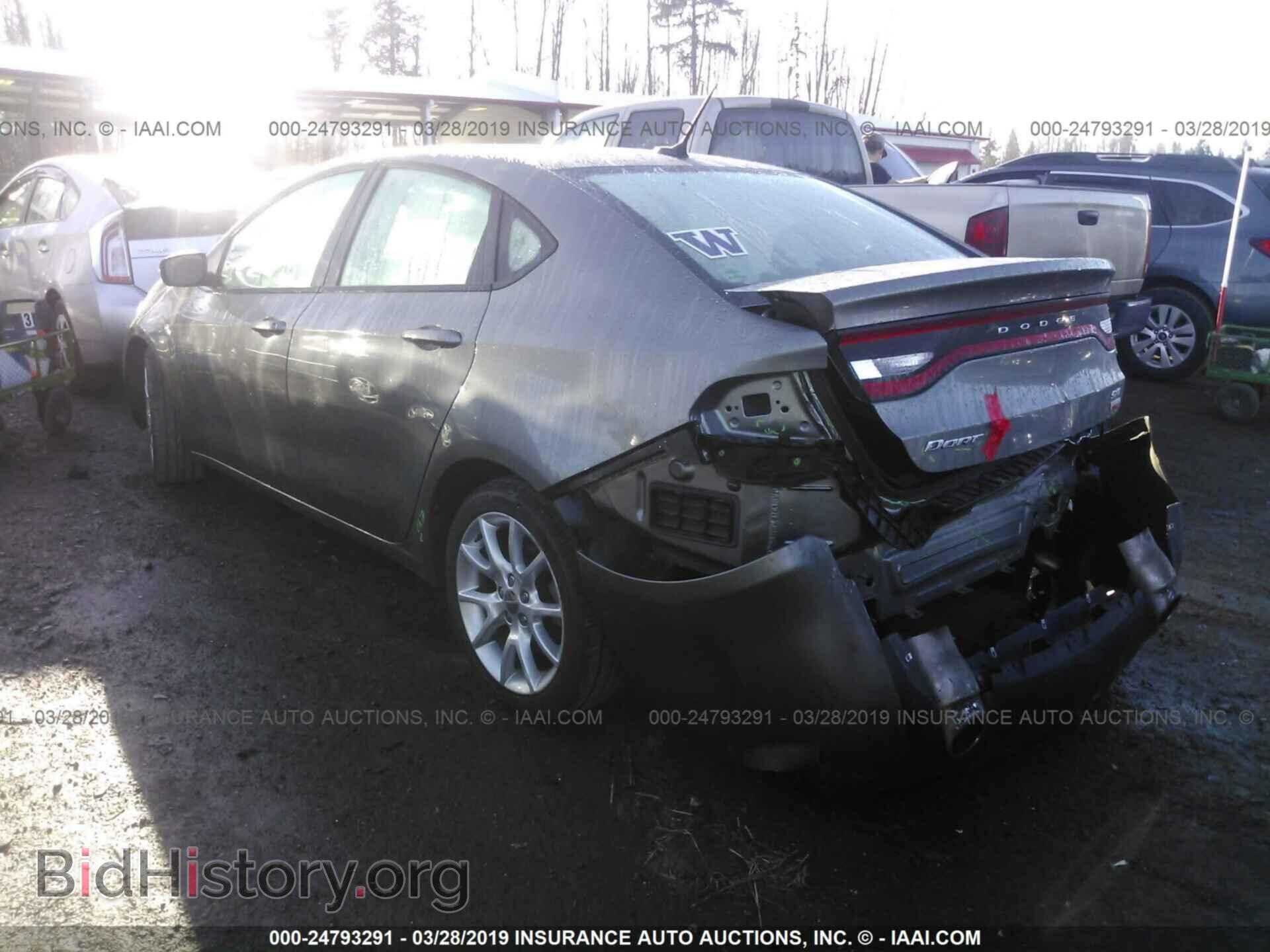 2013 DODGE DART - VIN: 1C3CDFBH5DD226285 - Фото 3