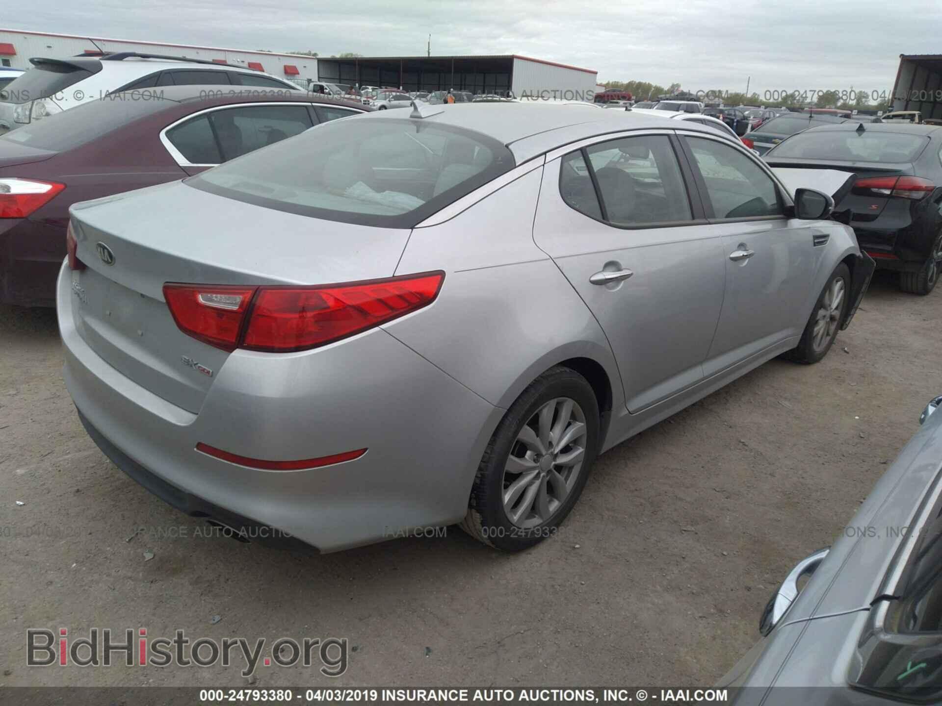2015 KIA OPTIMA - VIN: 5XXGN4A70FG495357 - Photo 4
