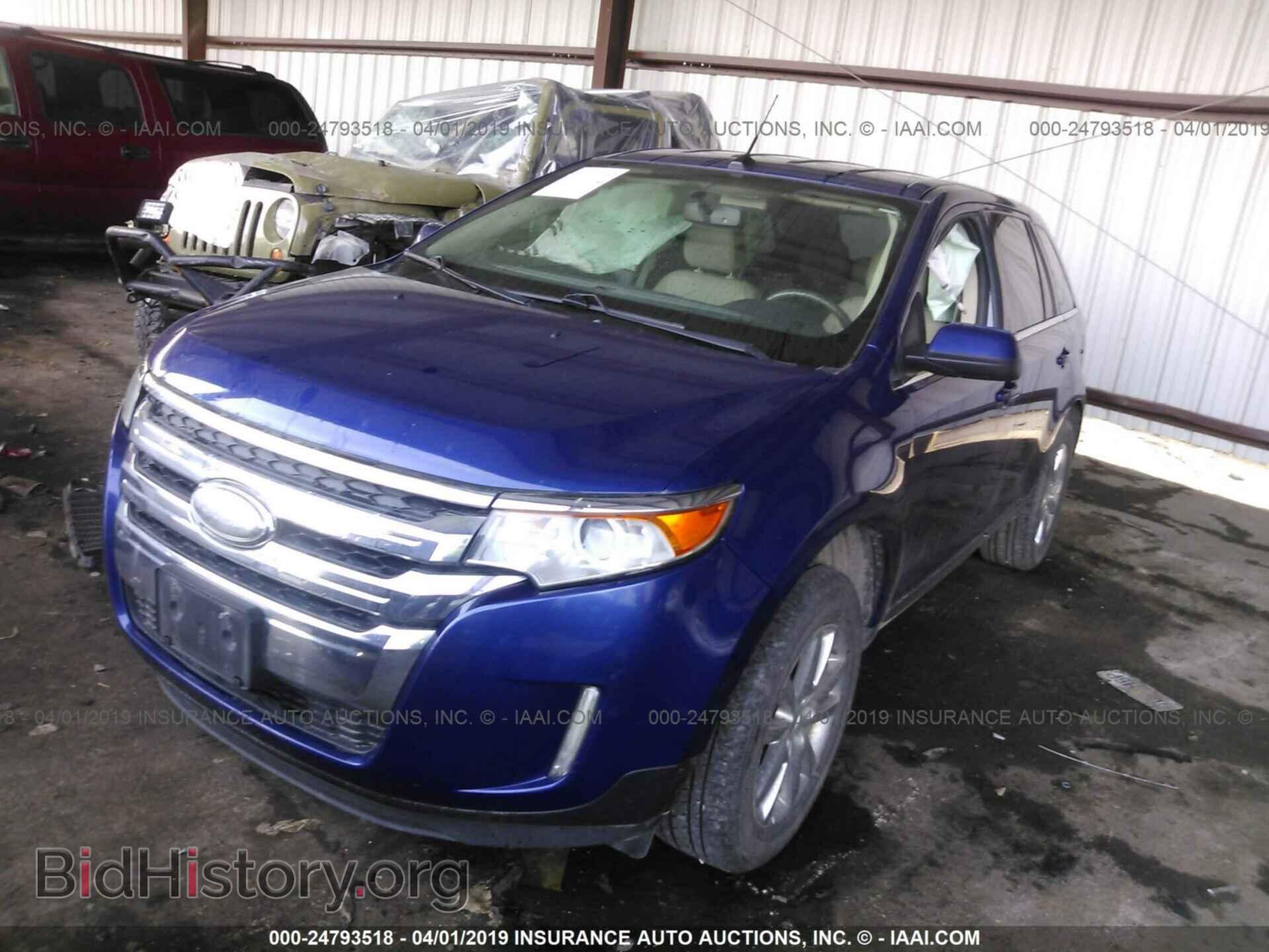 2014 FORD EDGE - VIN: 2FMDK3KC5EBA51161 - Фото 2