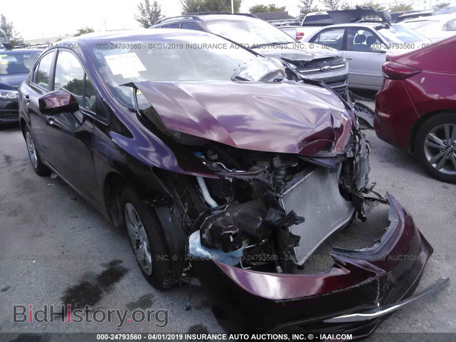 Photo 19XFB2F5XDE266366 - HONDA CIVIC 2013