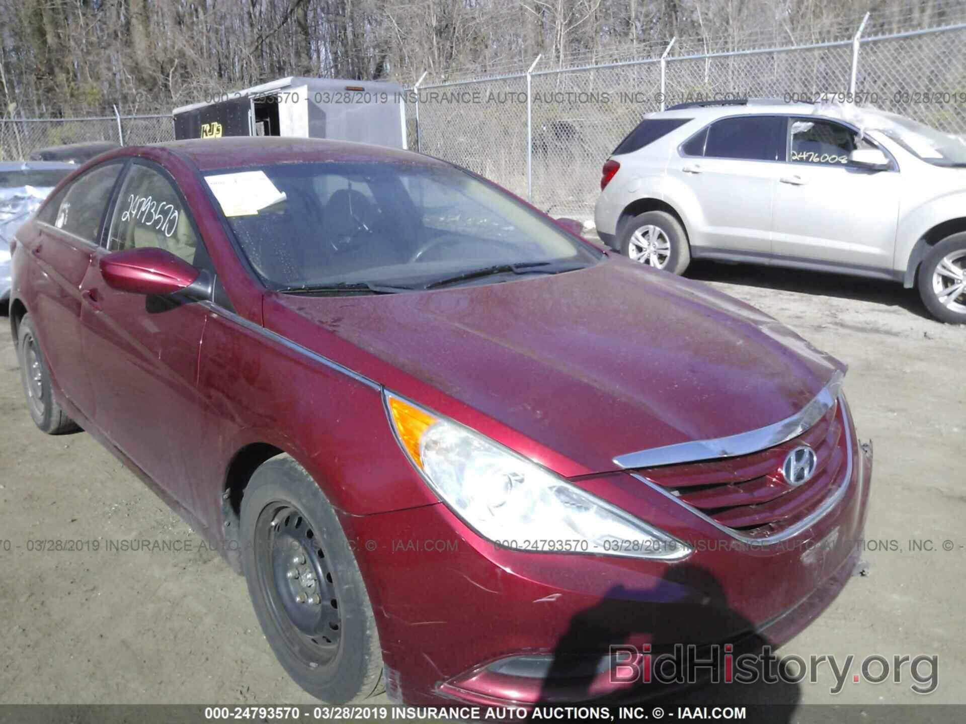 Photo 5NPEB4ACXCH466459 - HYUNDAI SONATA 2012