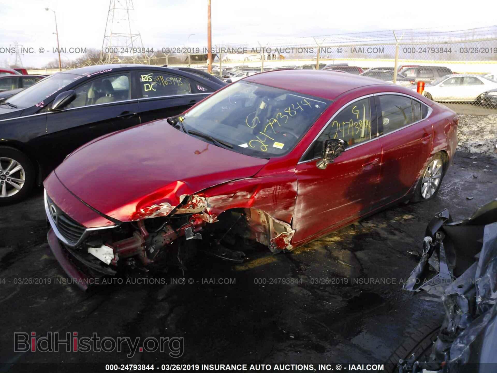 2017 MAZDA 6 - VIN: JM1GL1U53H1151633 - Фото 2