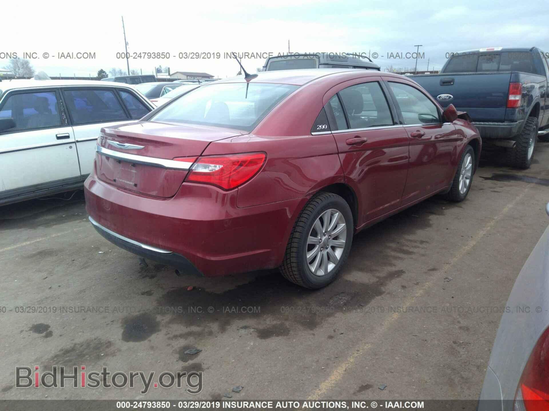 2013 CHRYSLER 200 - VIN: 1C3CCBBBXDN653205 - Фото 4