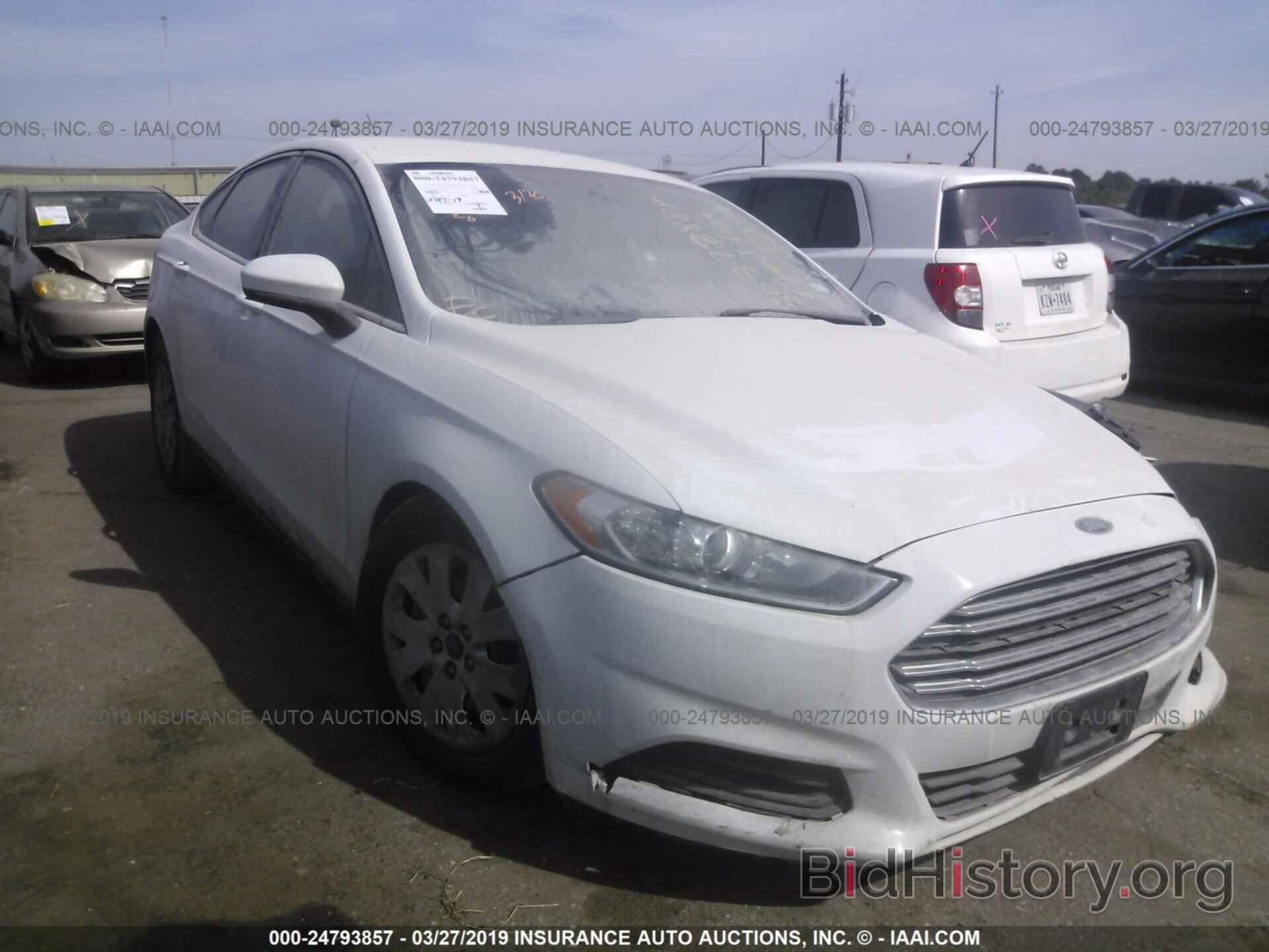 Photo 3FA6P0G78DR191509 - FORD FUSION 2013