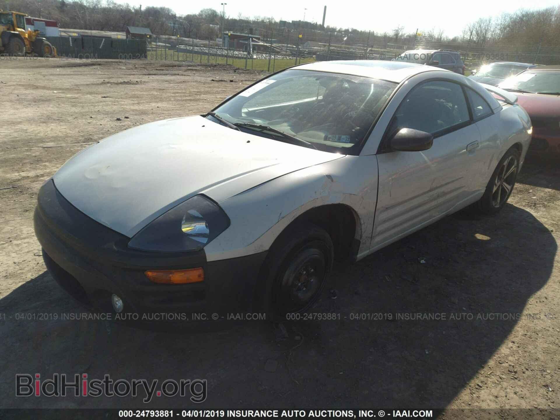 2002 MITSUBISHI ECLIPSE - VIN: 4A3AC44G42E032866 - Photo 2