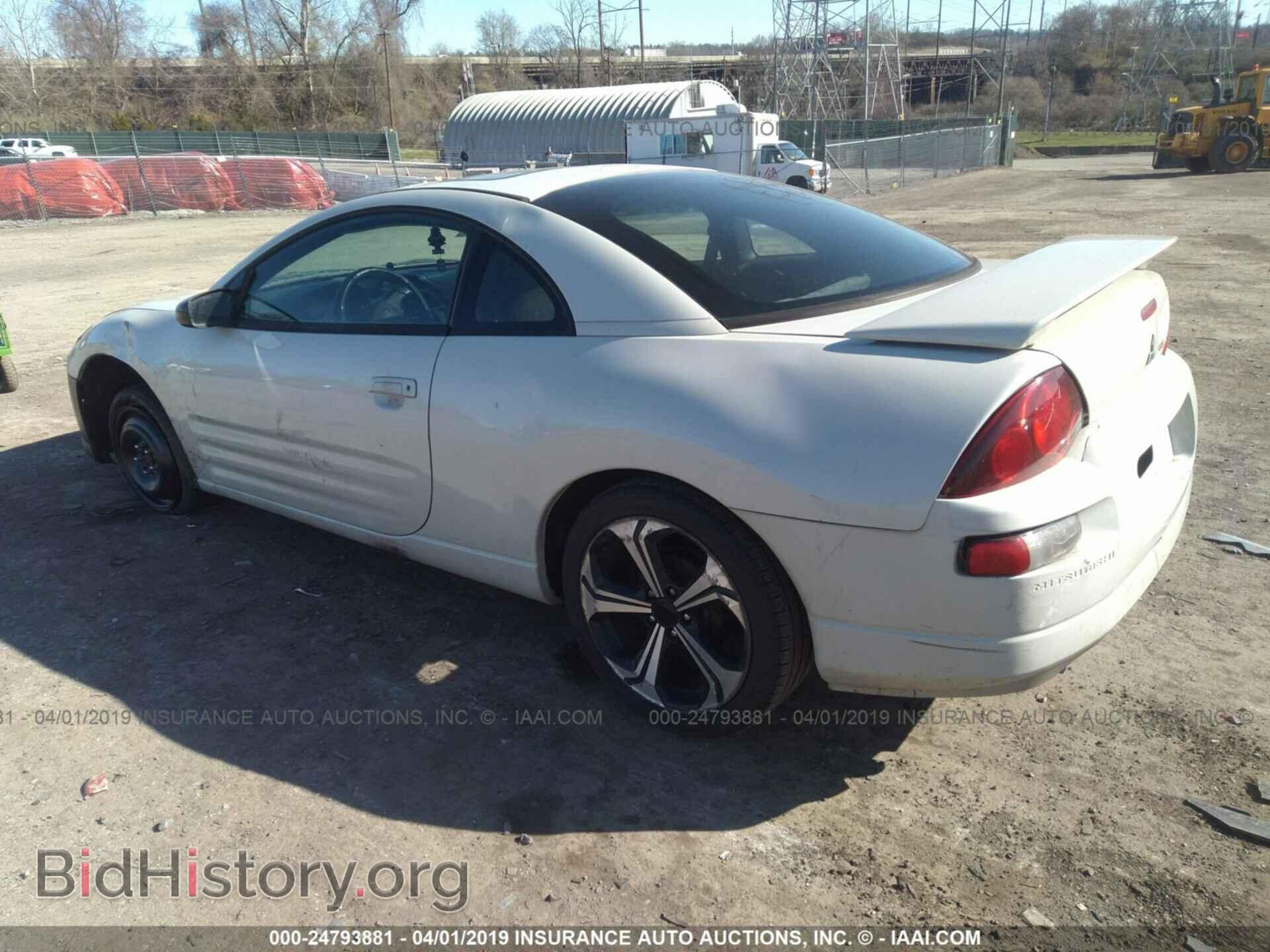 2002 MITSUBISHI ECLIPSE - VIN: 4A3AC44G42E032866 - Photo 3