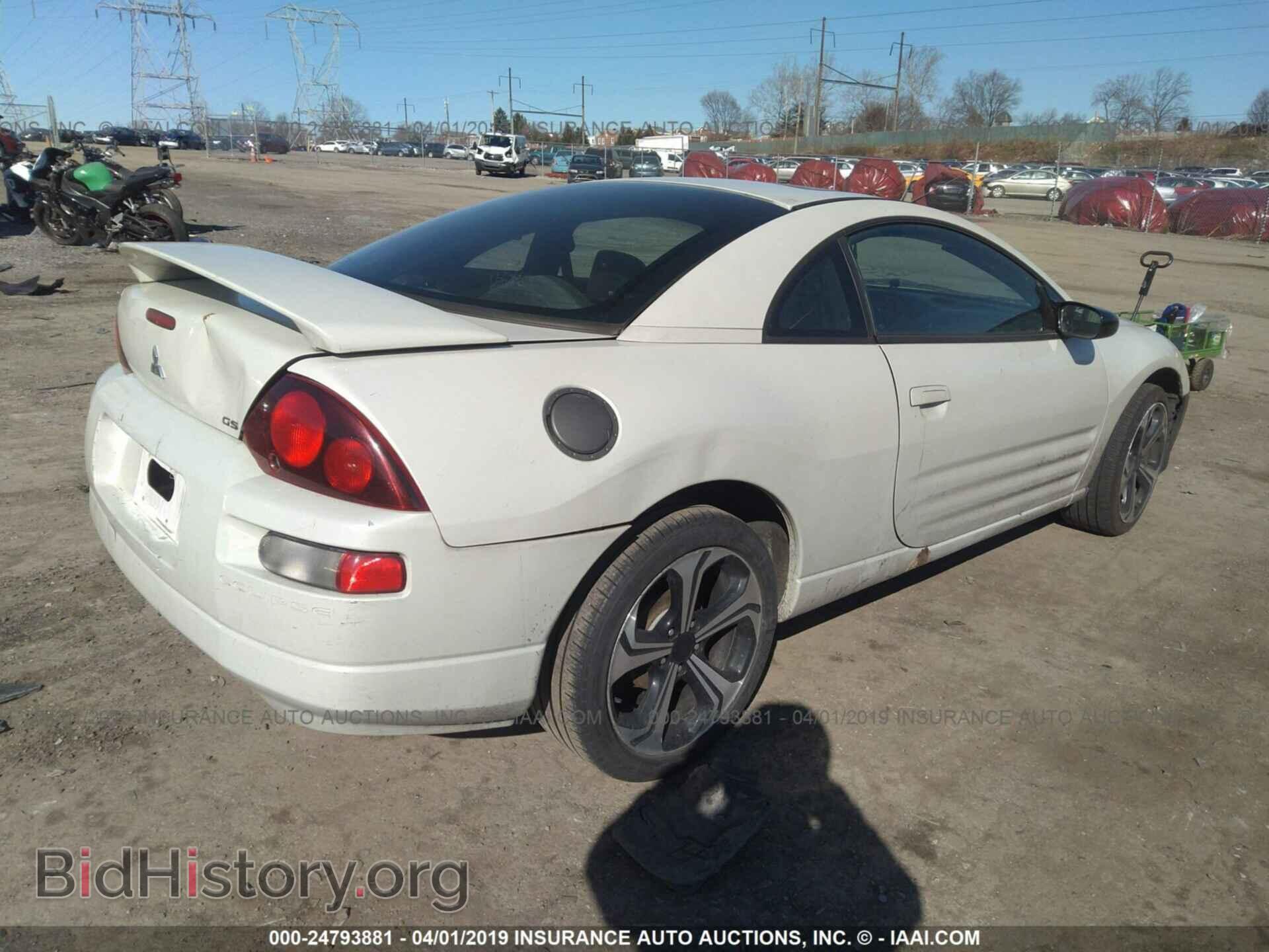 2002 MITSUBISHI ECLIPSE - VIN: 4A3AC44G42E032866 - Photo 4
