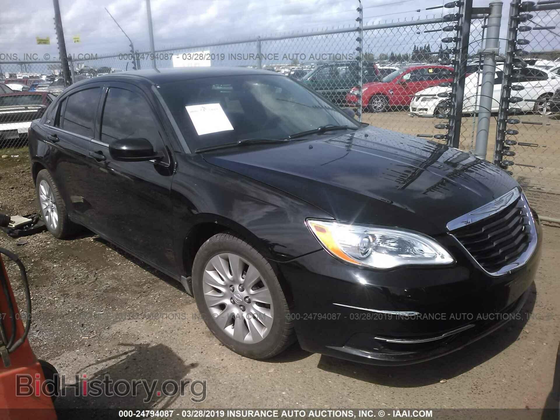 Photo 1C3CCBAB9CN319179 - CHRYSLER 200 2012