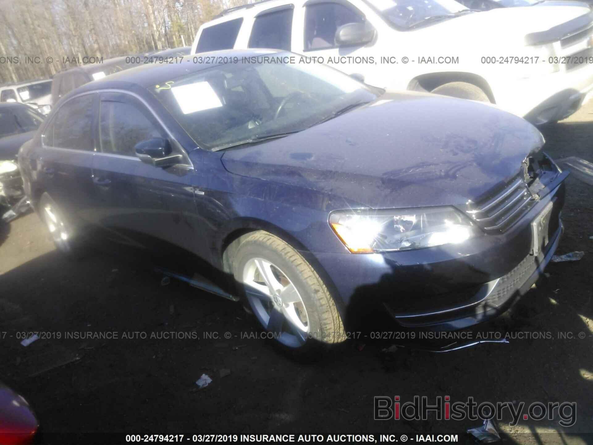 Photo 1VWAT7A39EC022594 - VOLKSWAGEN PASSAT 2014