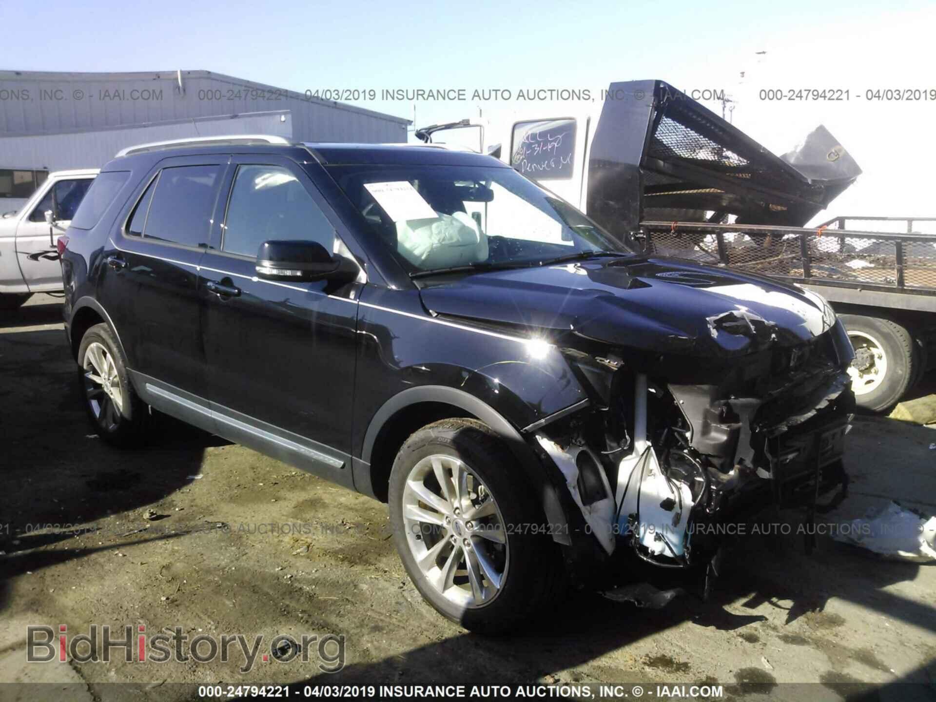 Фотография 1FM5K8D81JGB15340 - FORD EXPLORER 2018