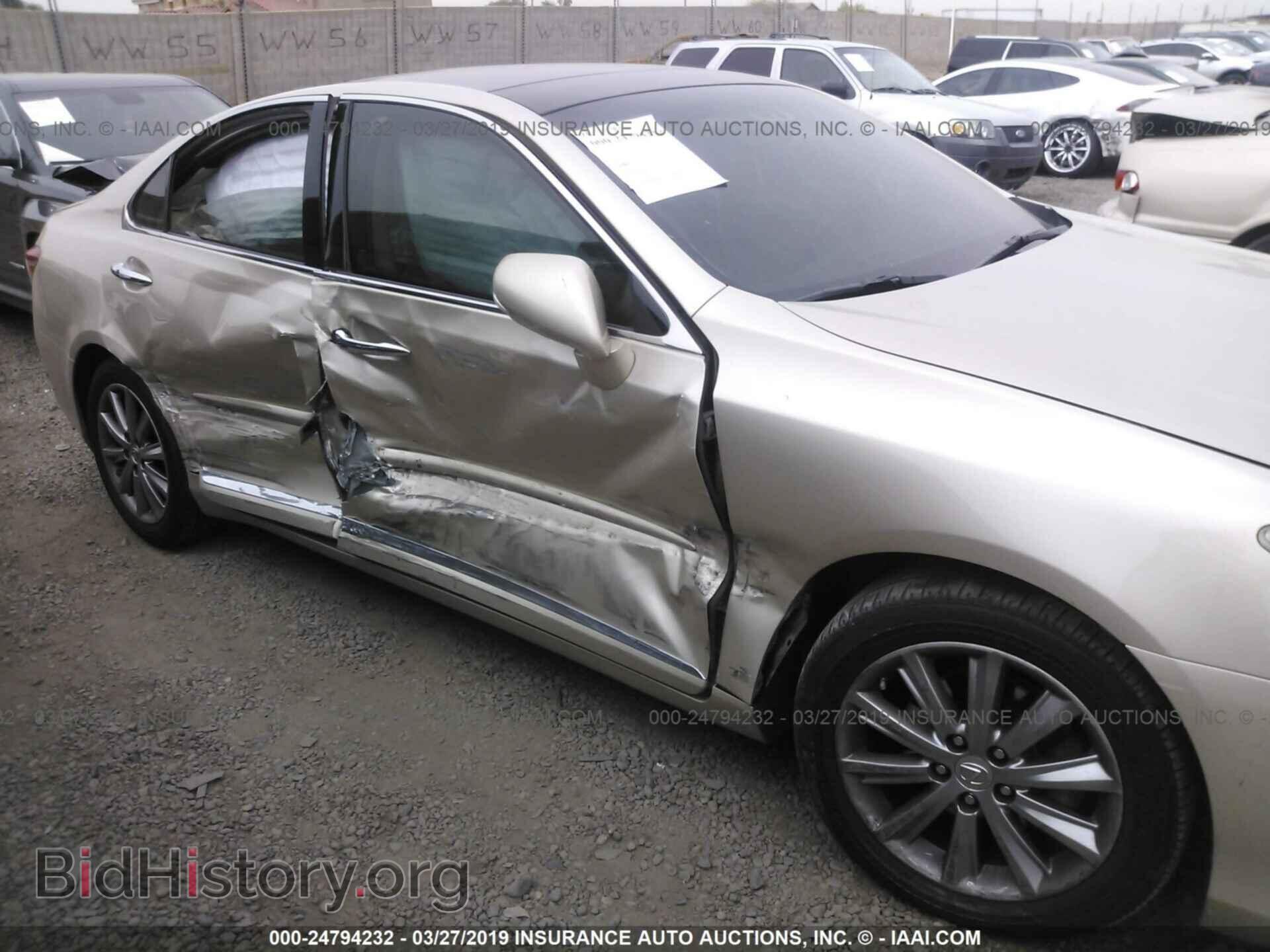 2011 LEXUS ES - VIN: JTHBK1EG1B2444282 - Фото 6