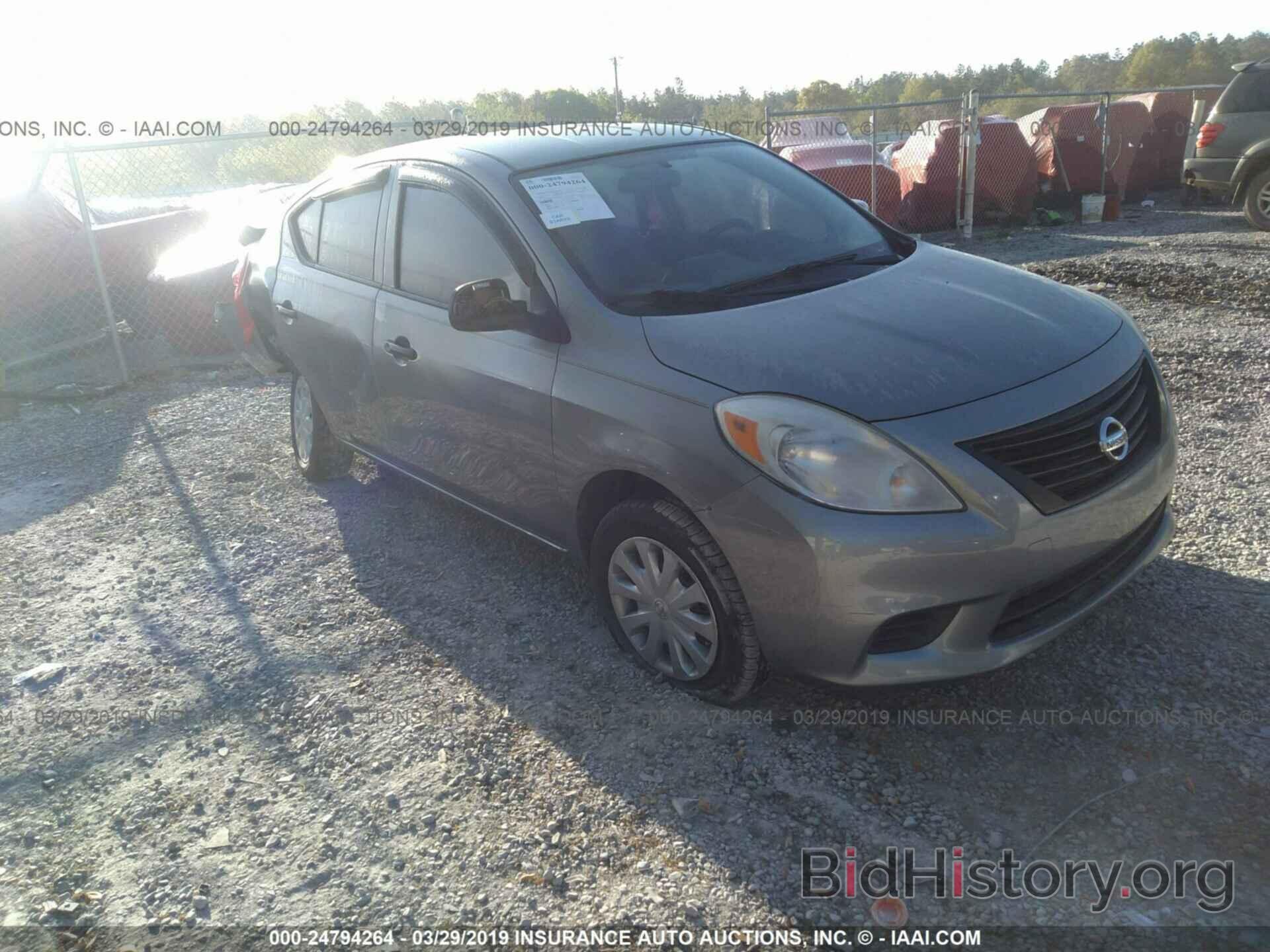 Фотография 3N1CN7AP1CL859272 - NISSAN VERSA 2012