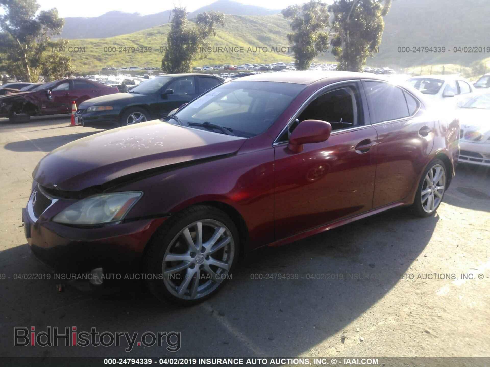 2007 LEXUS IS - VIN: JTHBK262775035704 - Фото 2