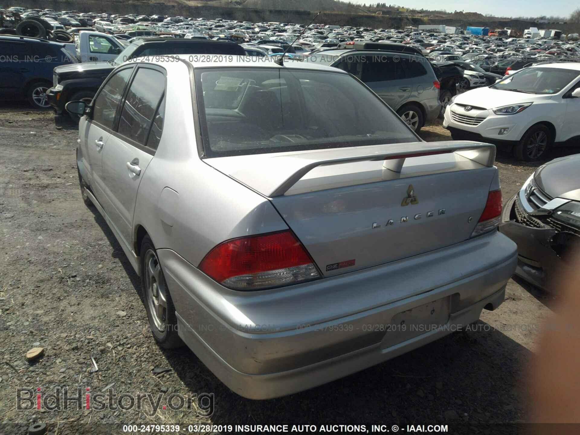 2002 MITSUBISHI LANCER - VIN: JA3AJ86E82U045152 - Photo 3