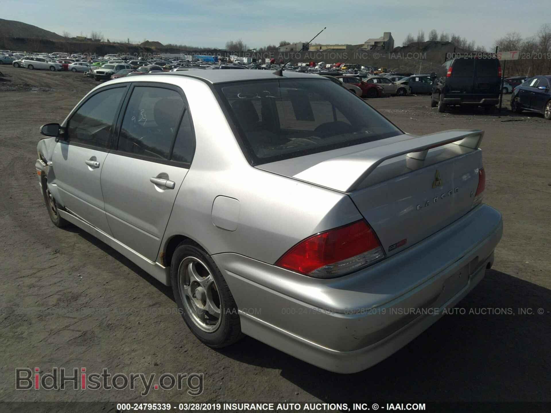 2002 MITSUBISHI LANCER - VIN: JA3AJ86E82U045152 - Photo 4