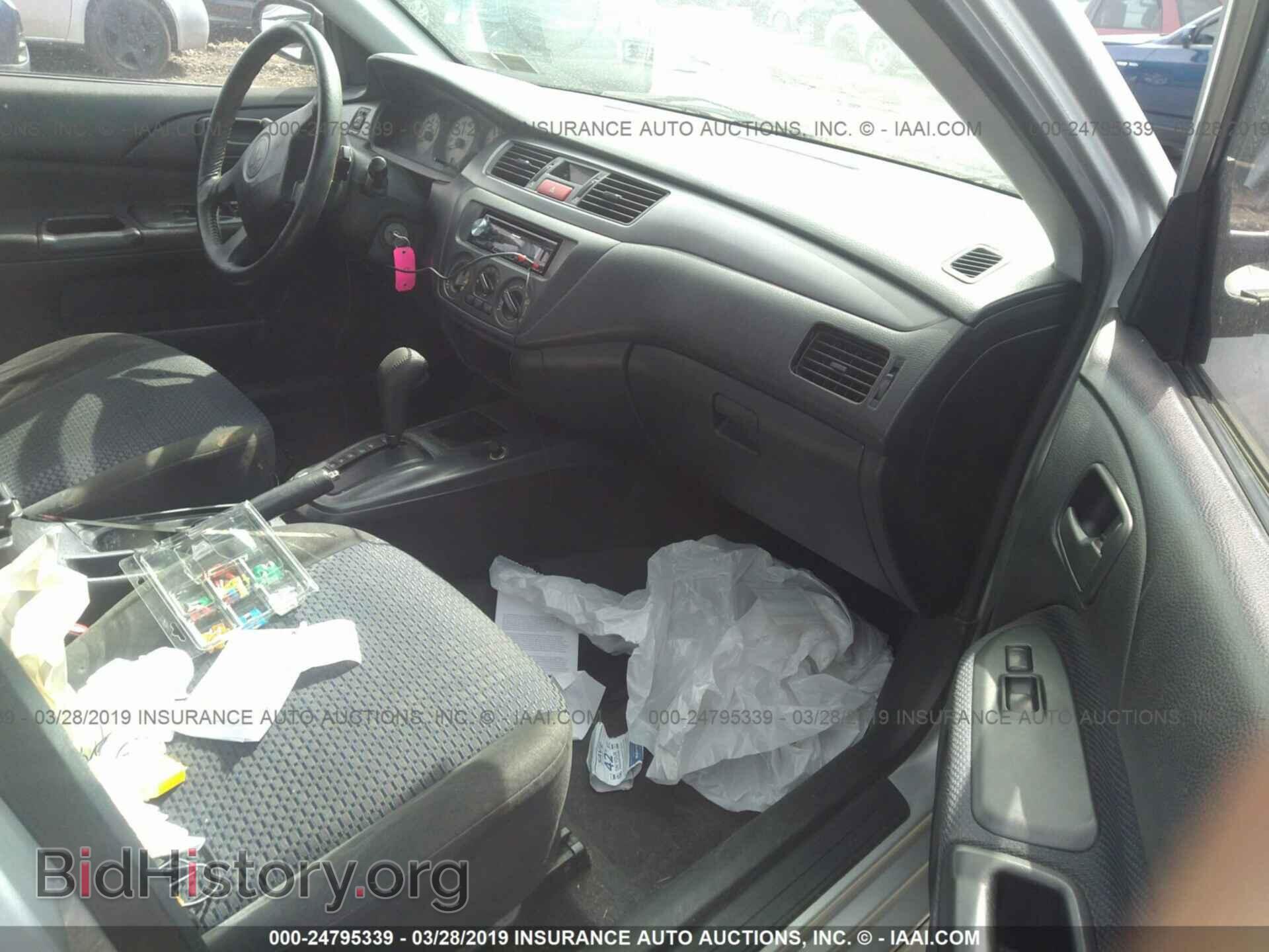 2002 MITSUBISHI LANCER - VIN: JA3AJ86E82U045152 - Photo 5