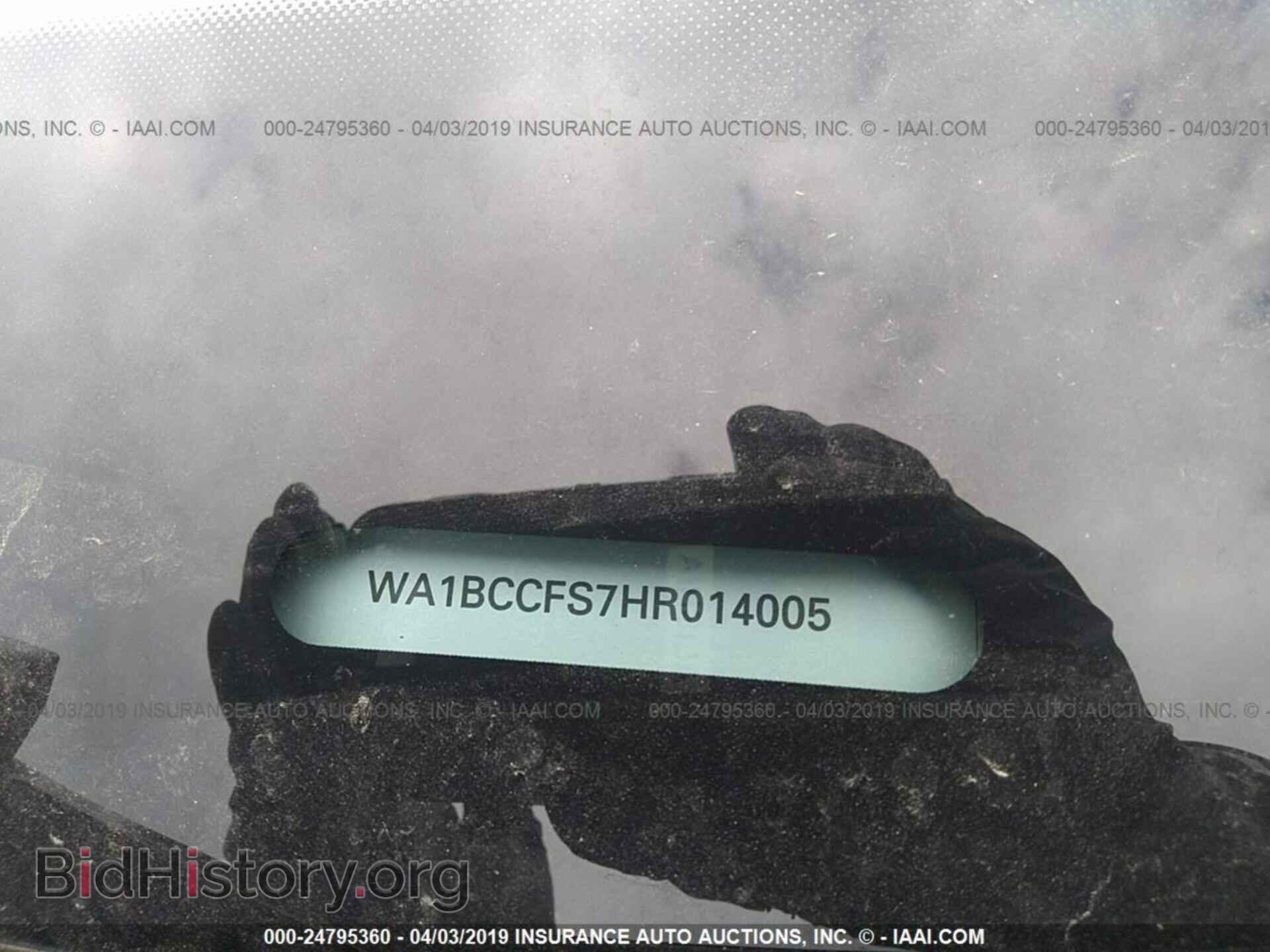 2017 AUDI Q3 - VIN: WA1BCCFS7HR014005 - Фото 9