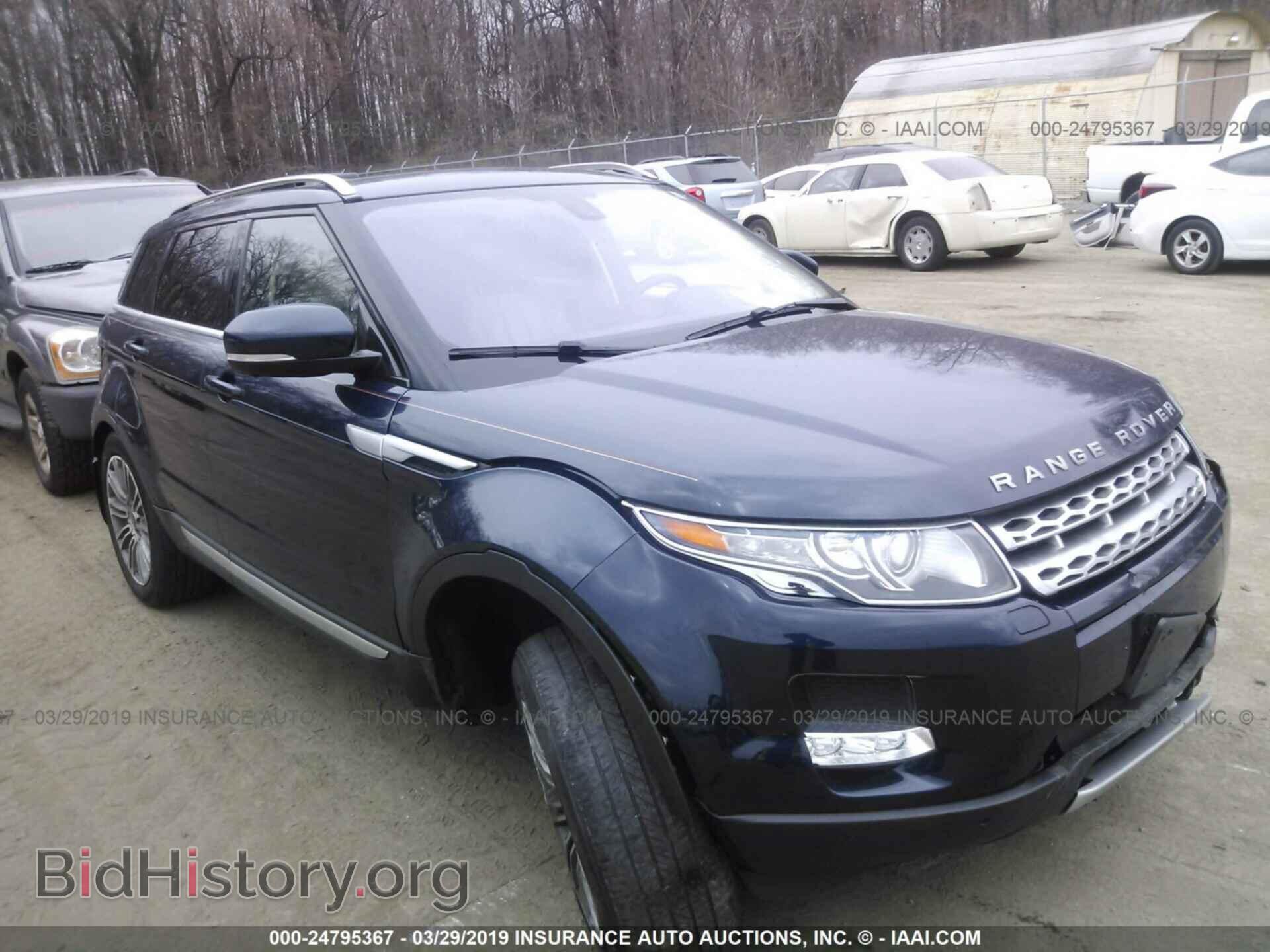 Фотография SALVV2BG2CH643087 - LAND ROVER RANGE ROVER EVOQU 2012