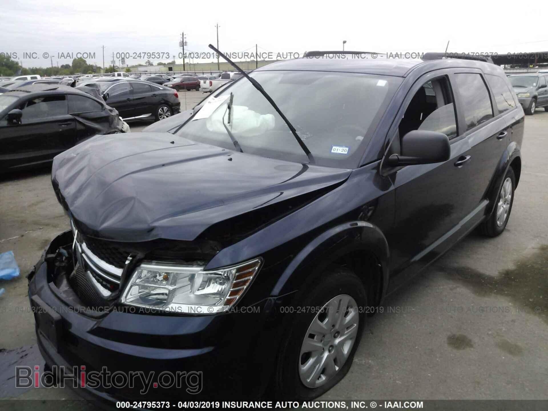 2017 DODGE JOURNEY - VIN: 3C4PDCAB2HT558712 - Фото 2