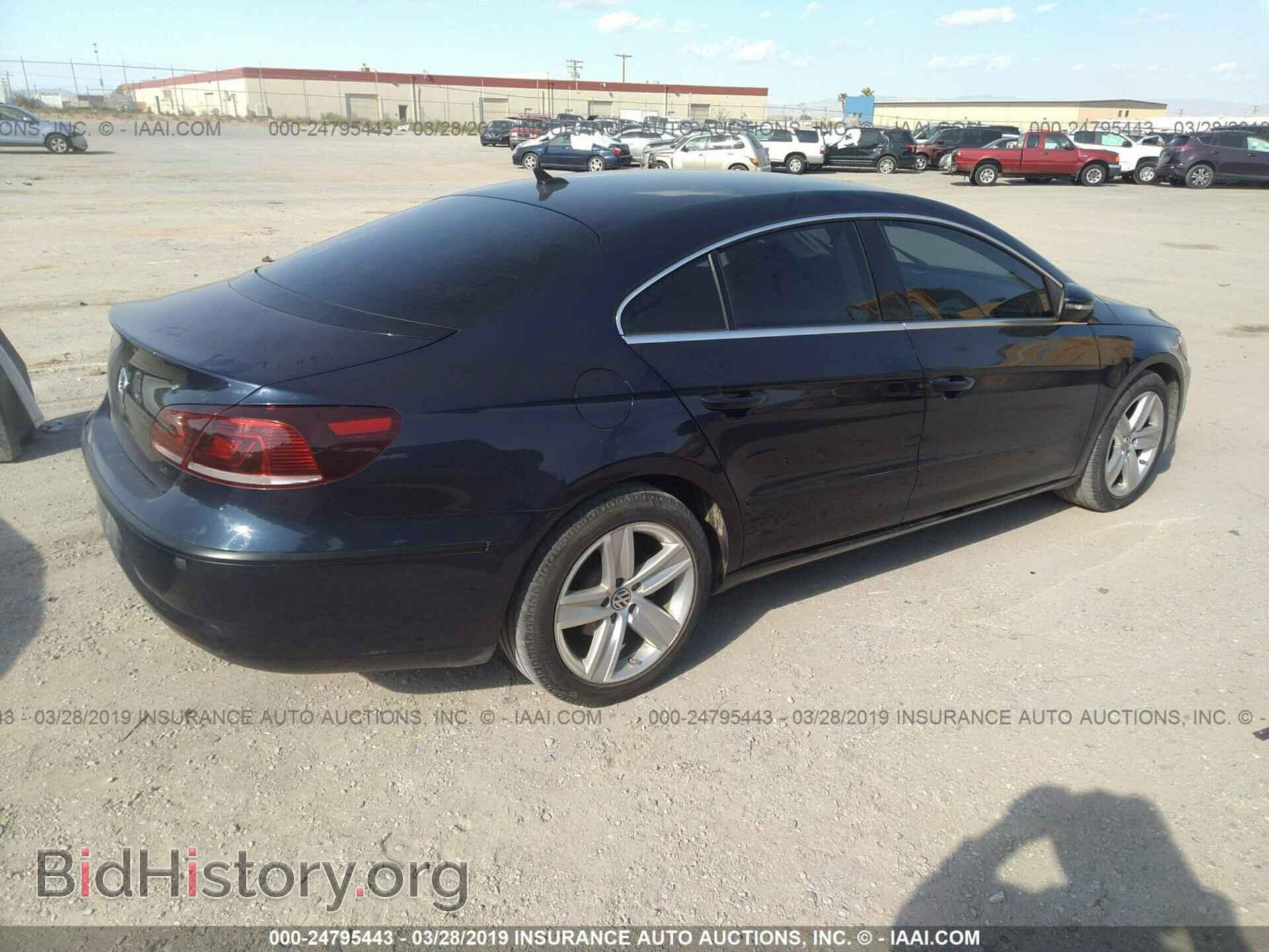 2013 VOLKSWAGEN CC - VIN: WVWBP7AN5DE505709 - Фото 4