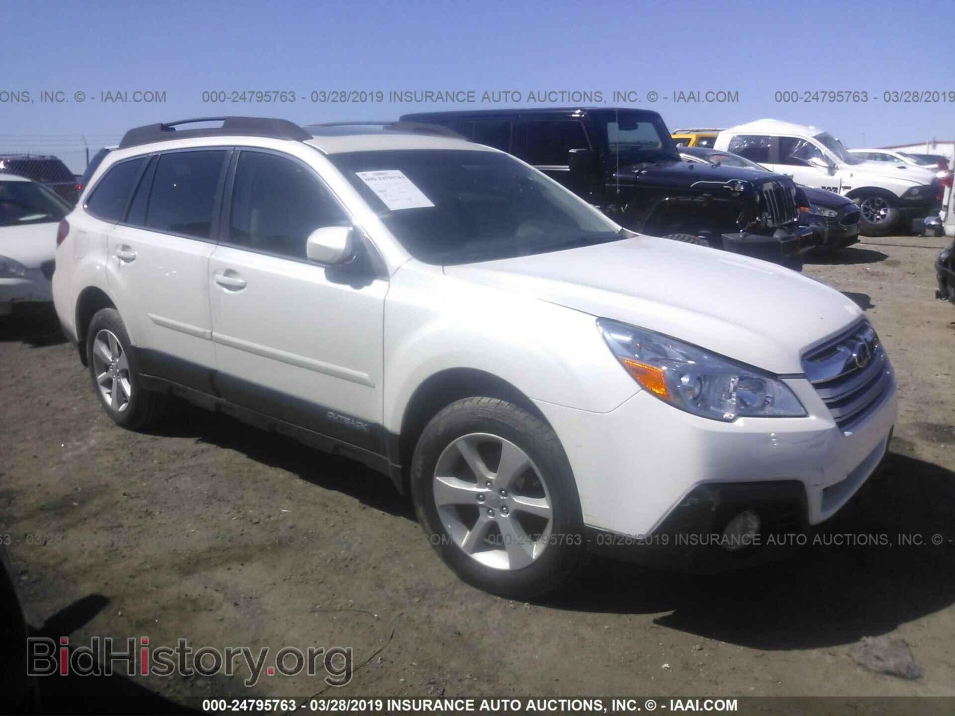 Фотография 4S4BRCDC8E3281423 - SUBARU OUTBACK 2014