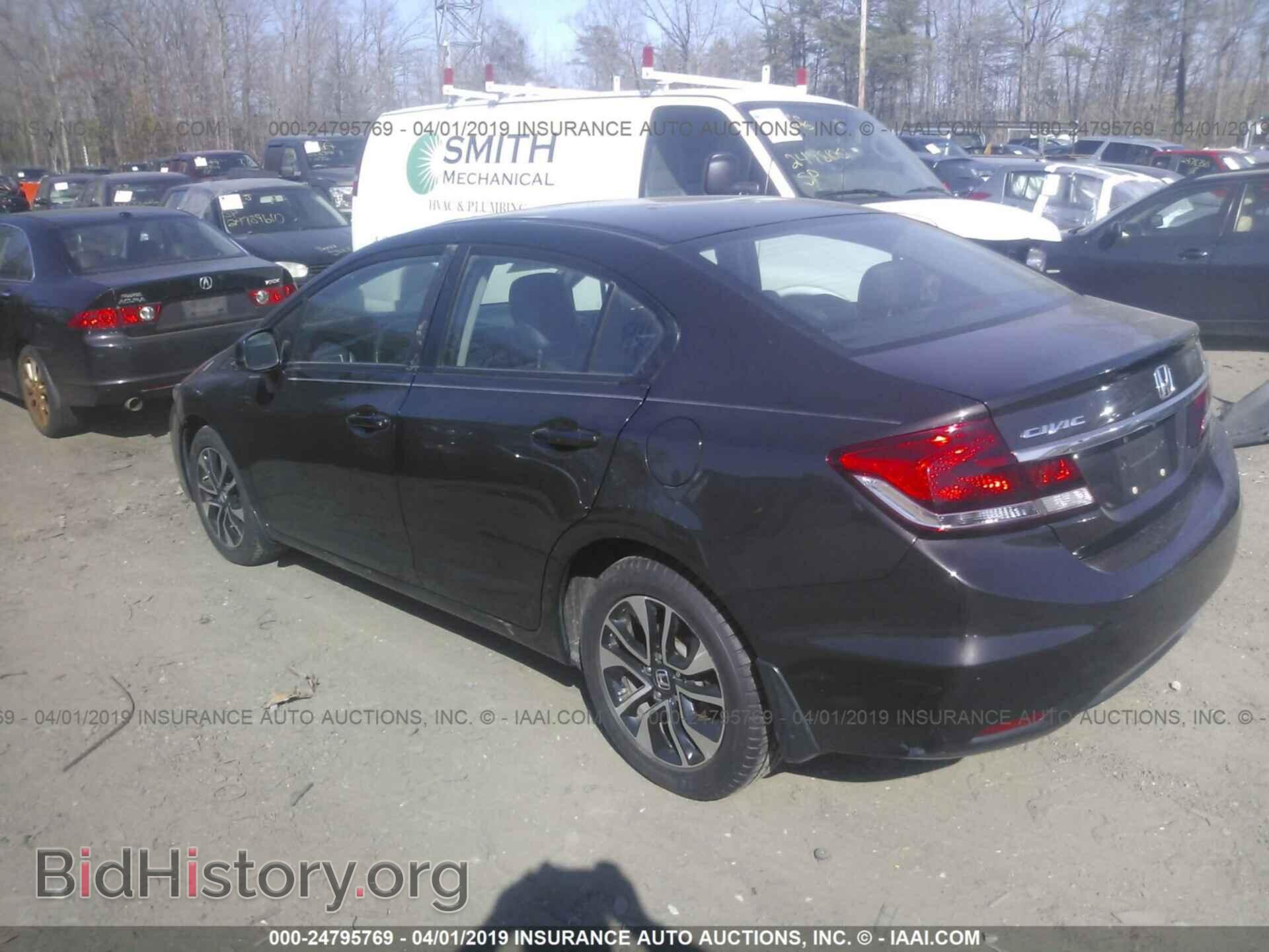 2013 HONDA CIVIC - VIN: 19XFB2F96DE238423 - Фото 3