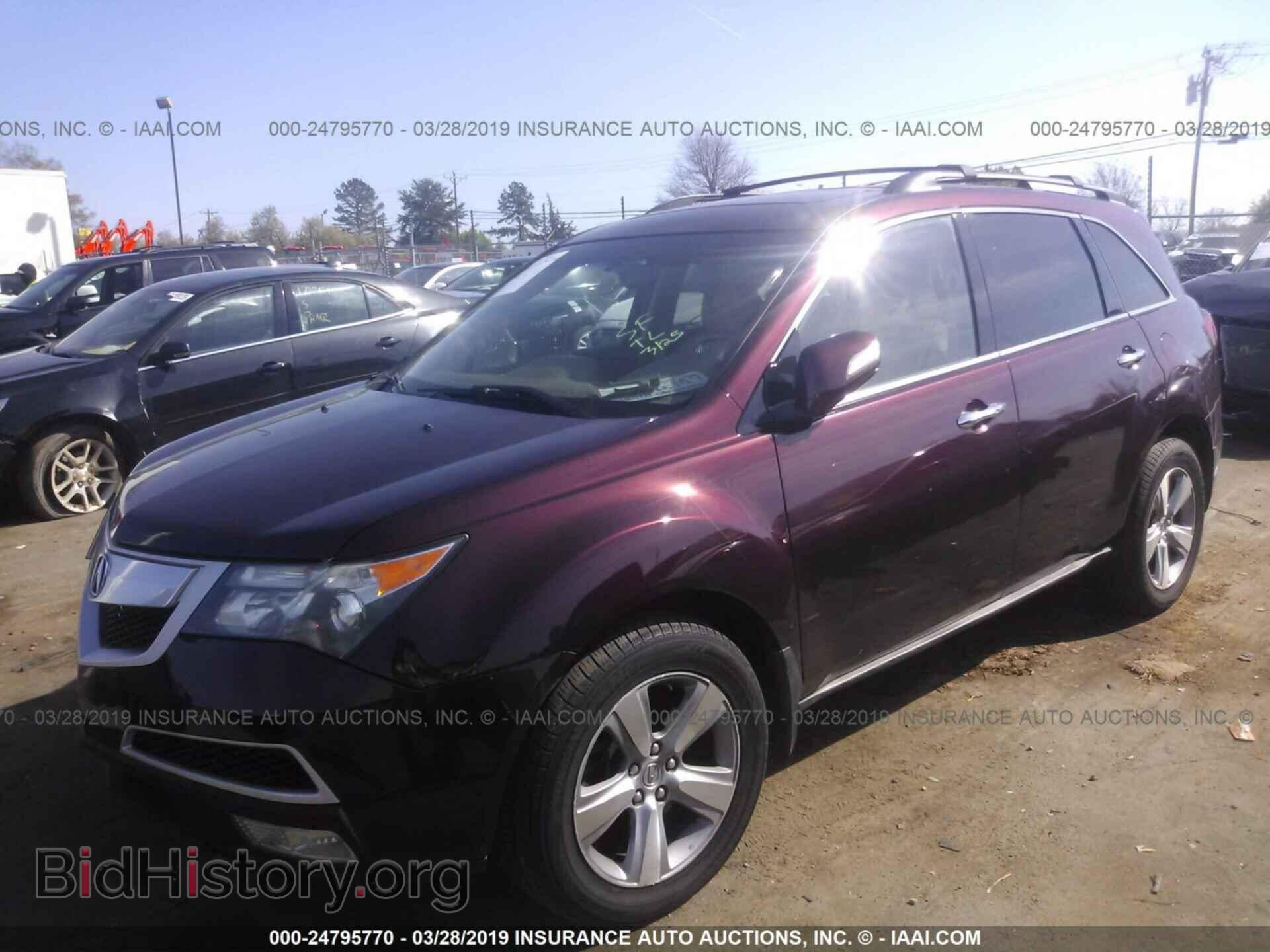 2011 ACURA MDX - VIN: 2HNYD2H41BH521599 - Фото 2