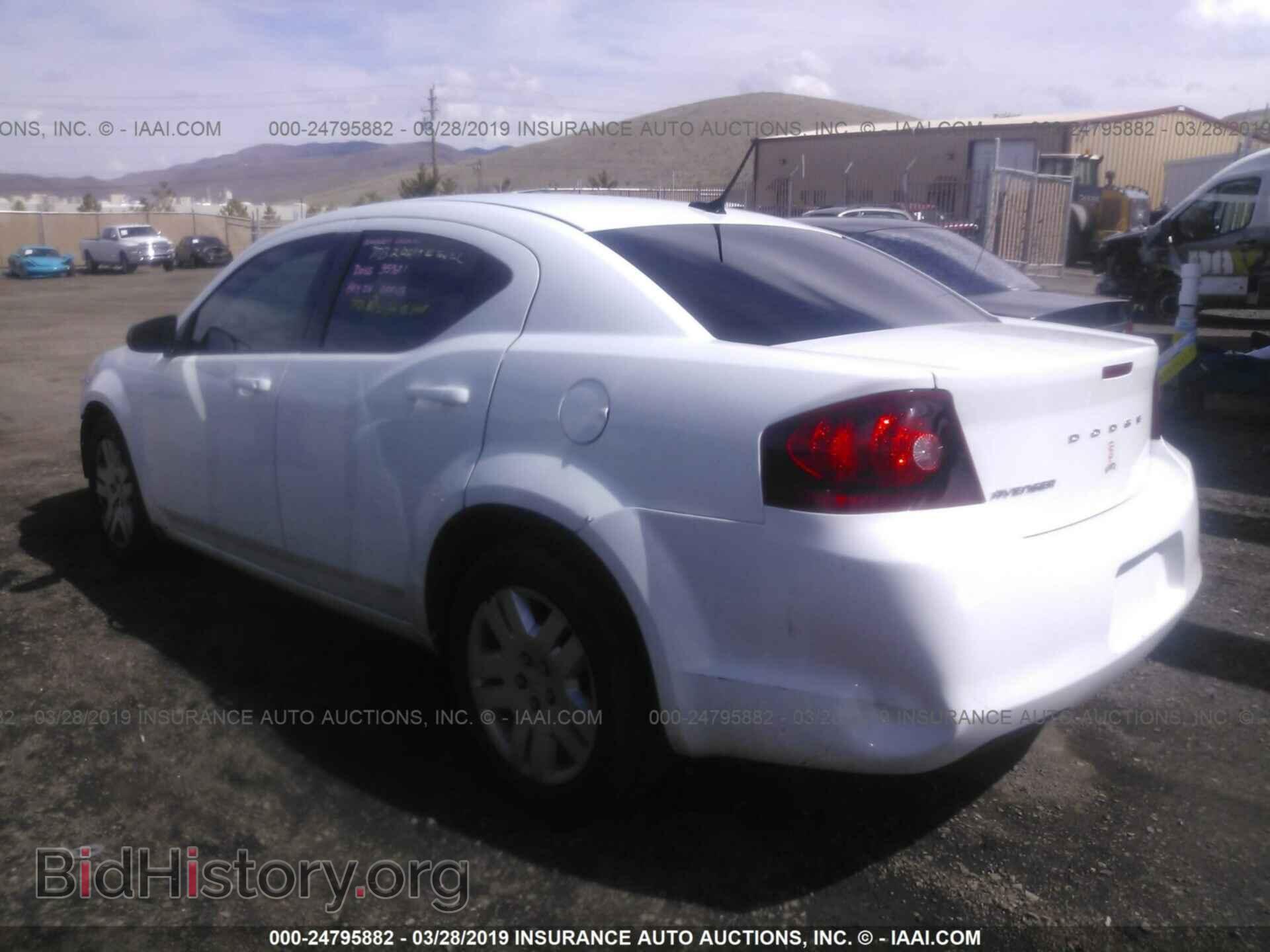 2012 DODGE AVENGER - VIN: 1C3CDZAB3CN286251 - Фото 3