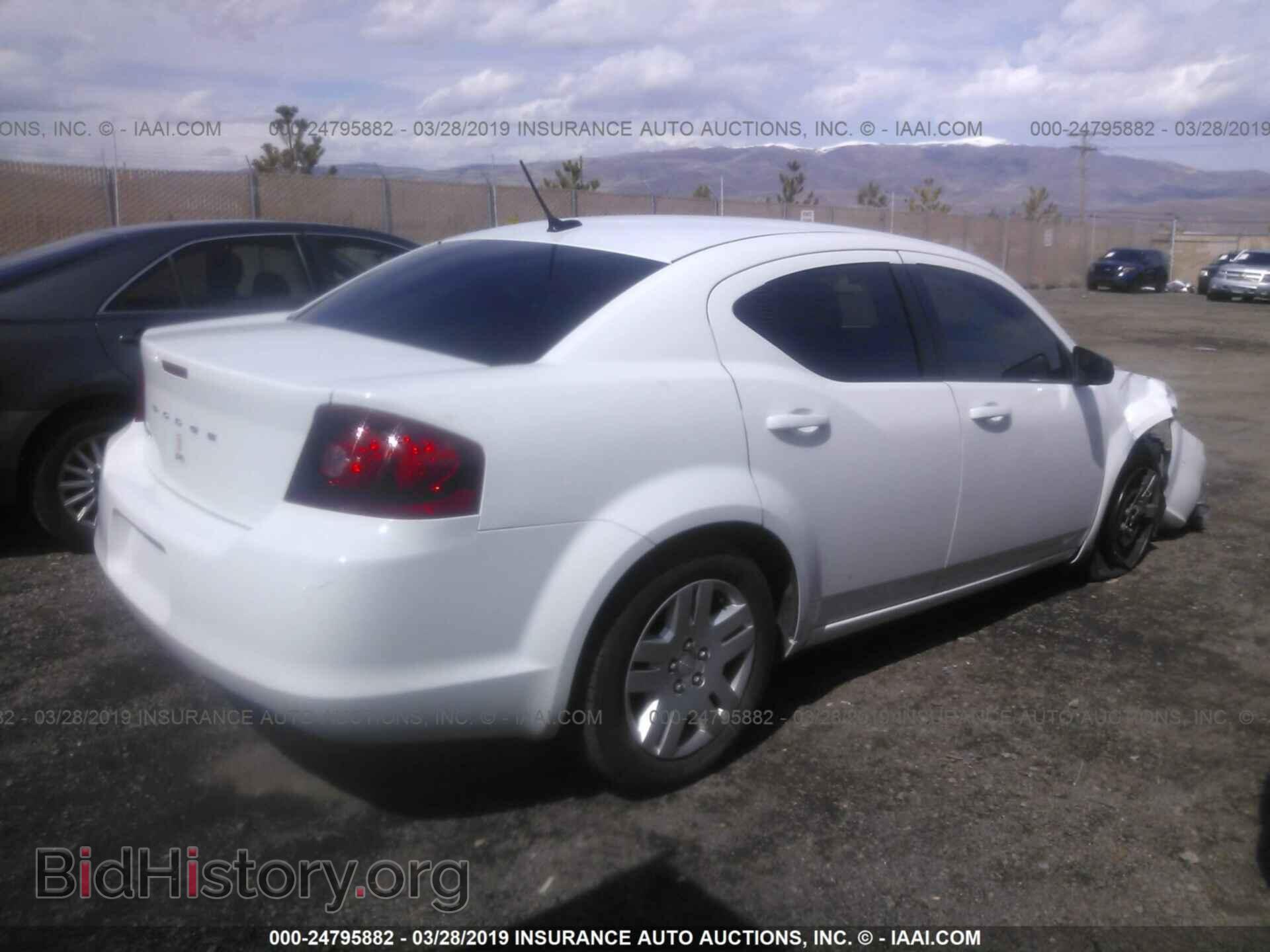 2012 DODGE AVENGER - VIN: 1C3CDZAB3CN286251 - Фото 4