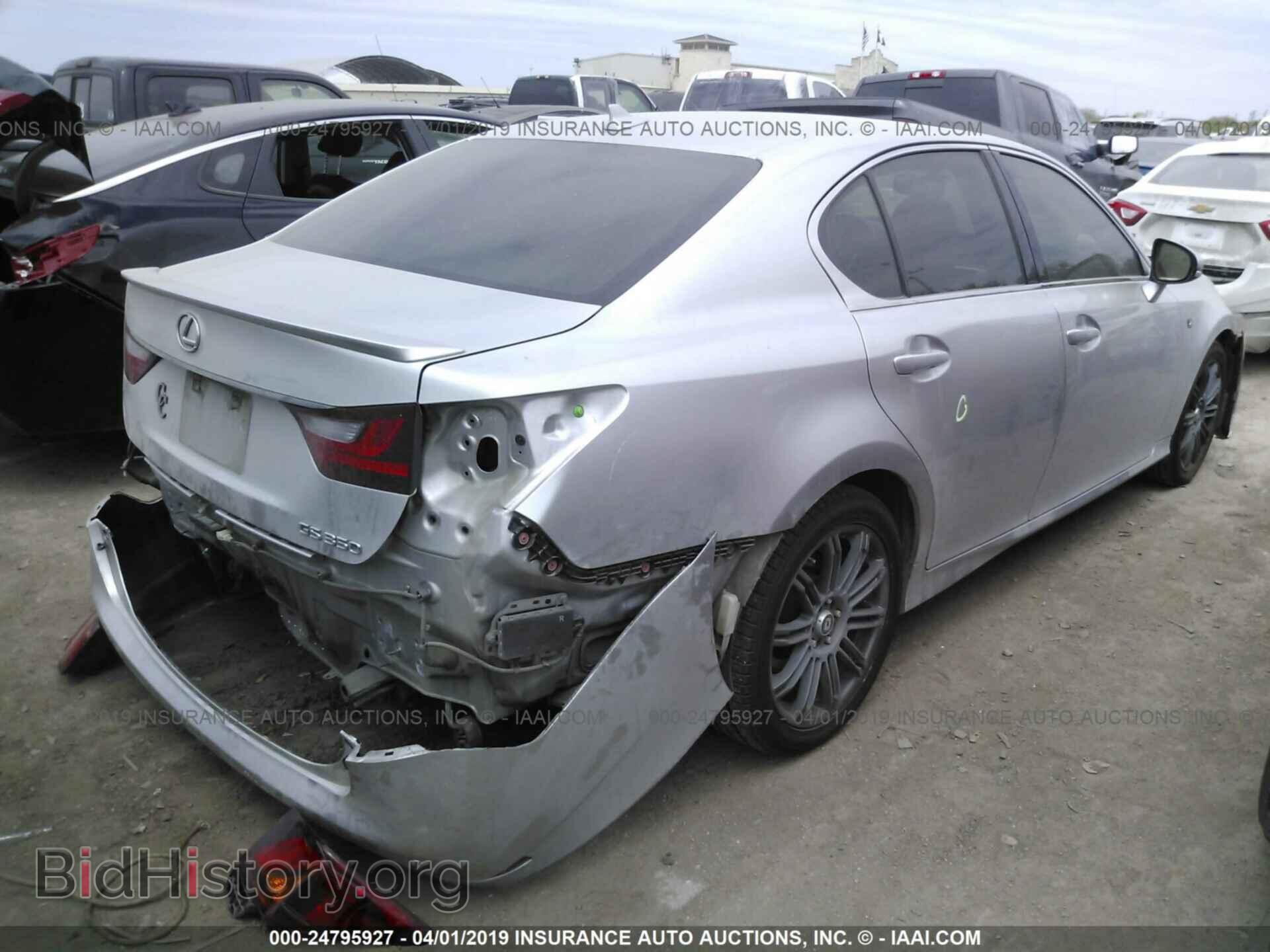 2013 LEXUS GS - VIN: JTHBE1BL8D5002092 - Фото 4